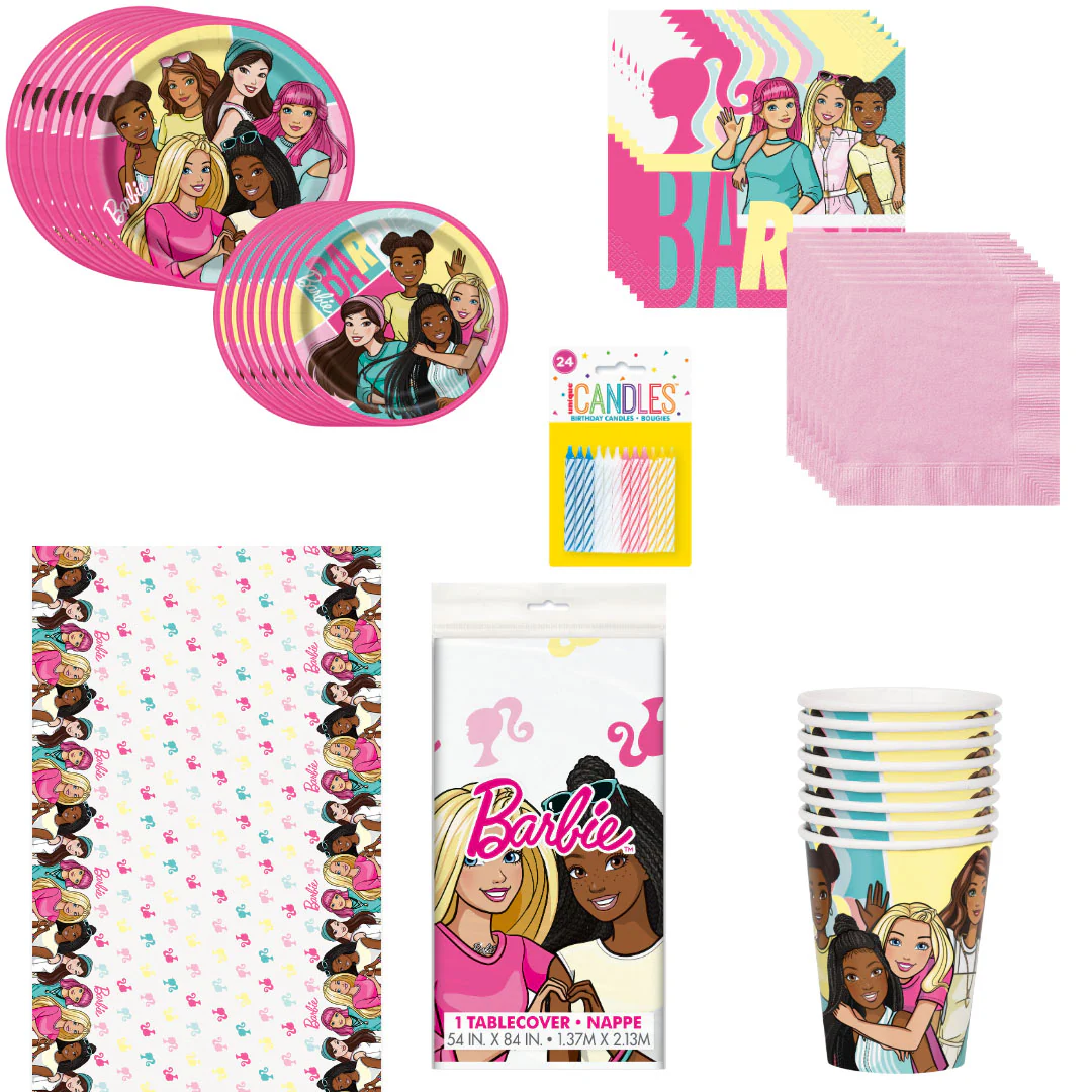 Barbie Party Supplies Bundle - Ultimate Celebration Solution Awaits!