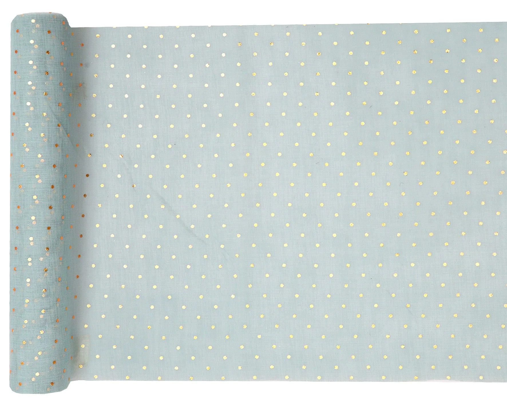 Elegant Sky Blue Feathered Table Runner �C Breathtaking Makeover for Birthday Events