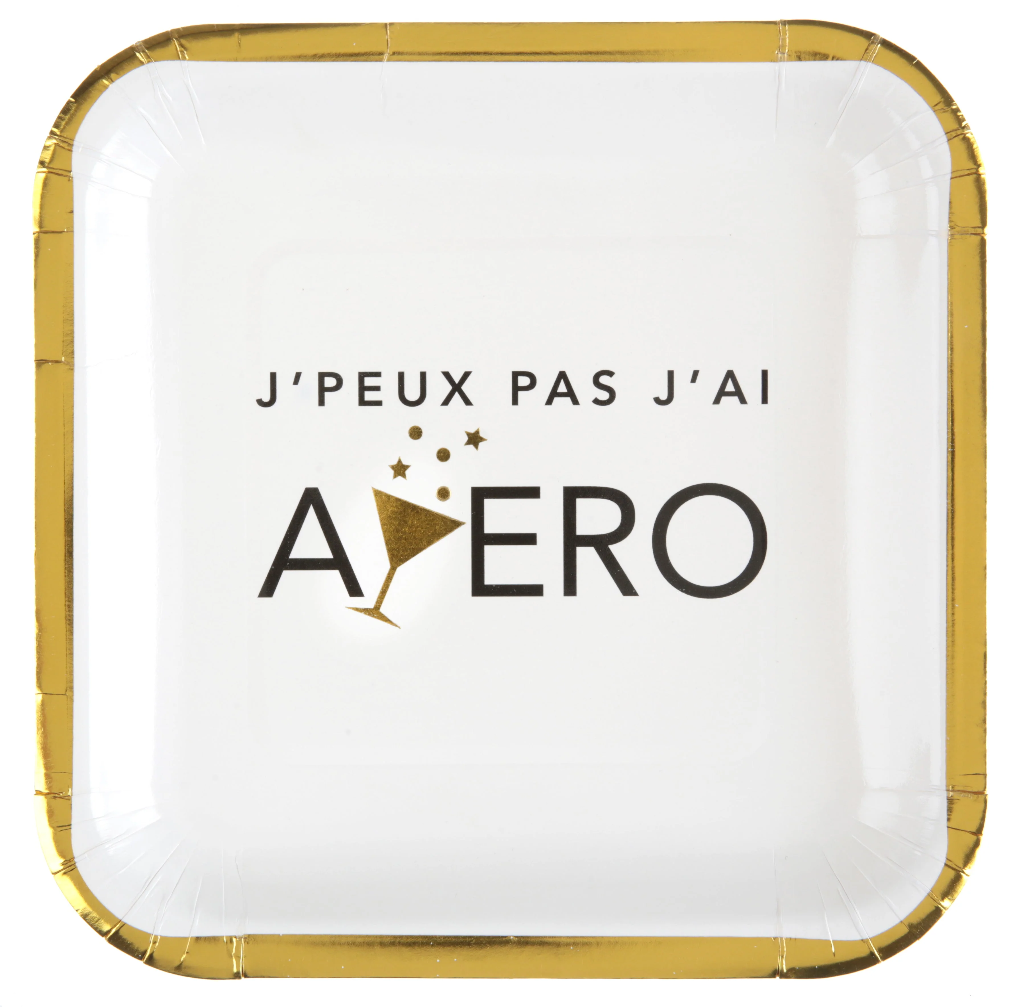 Exquisite Apero Theme Party Dinner Plates - White, Elegant & Trend-Setting for Memorable Birthdays