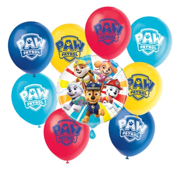 Paw Patrol Party Bundle - 9 Official Supplies for Effortless Fun!
