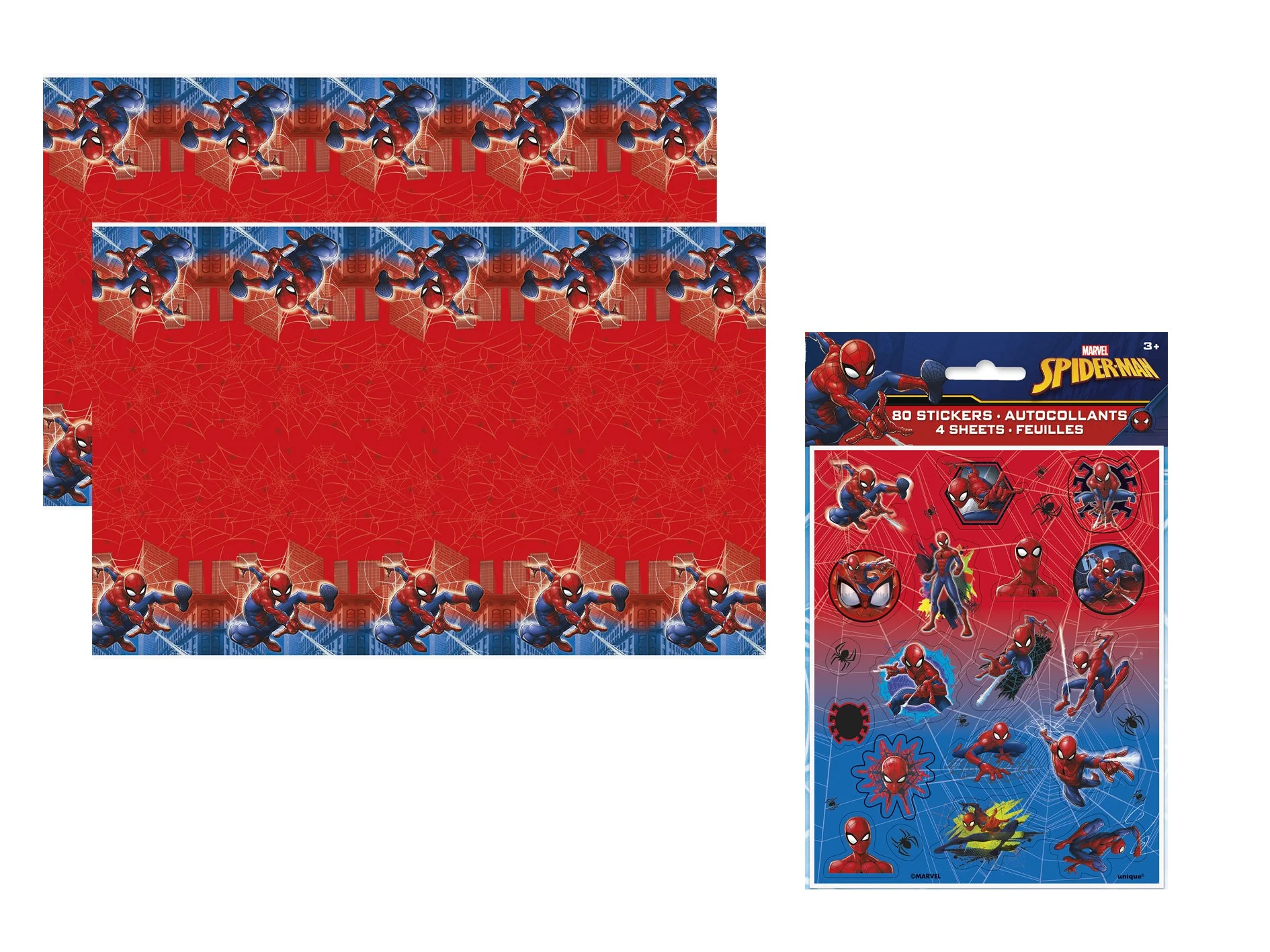 Spider-Man Ultimate Party Solution: 82 Pieces Bundle �C Effortless Fun Awaits!