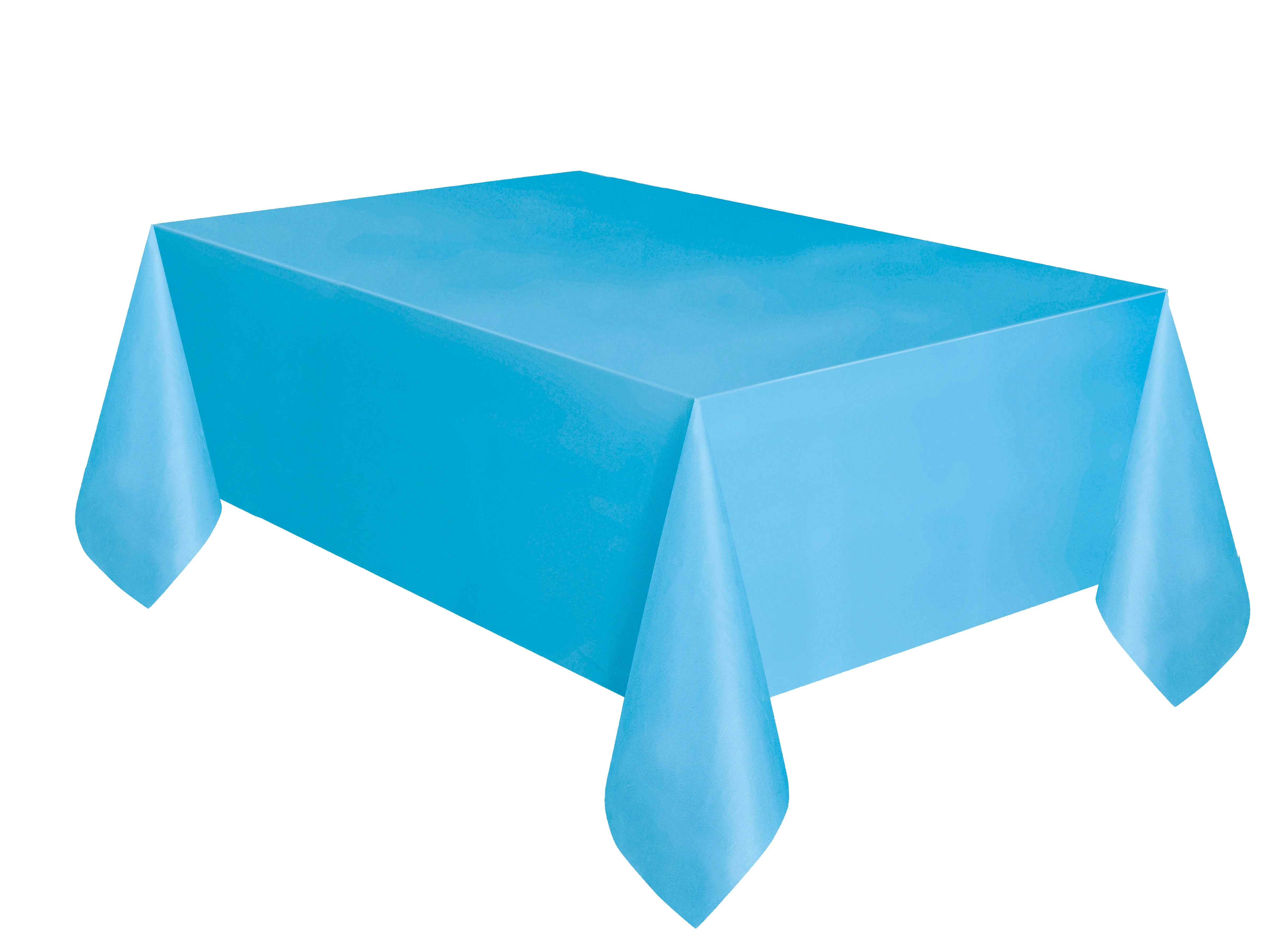 Powder Blue Tablecloth - Effortless Elegance for Your Birthday Bash!