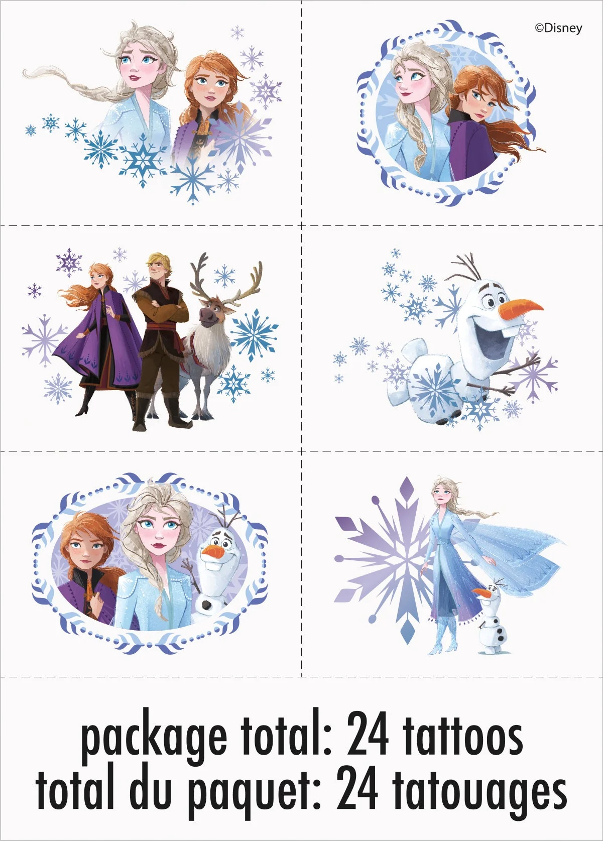 Frozen Tattoos - Embark on a Magical Journey with Elsa and Anna!