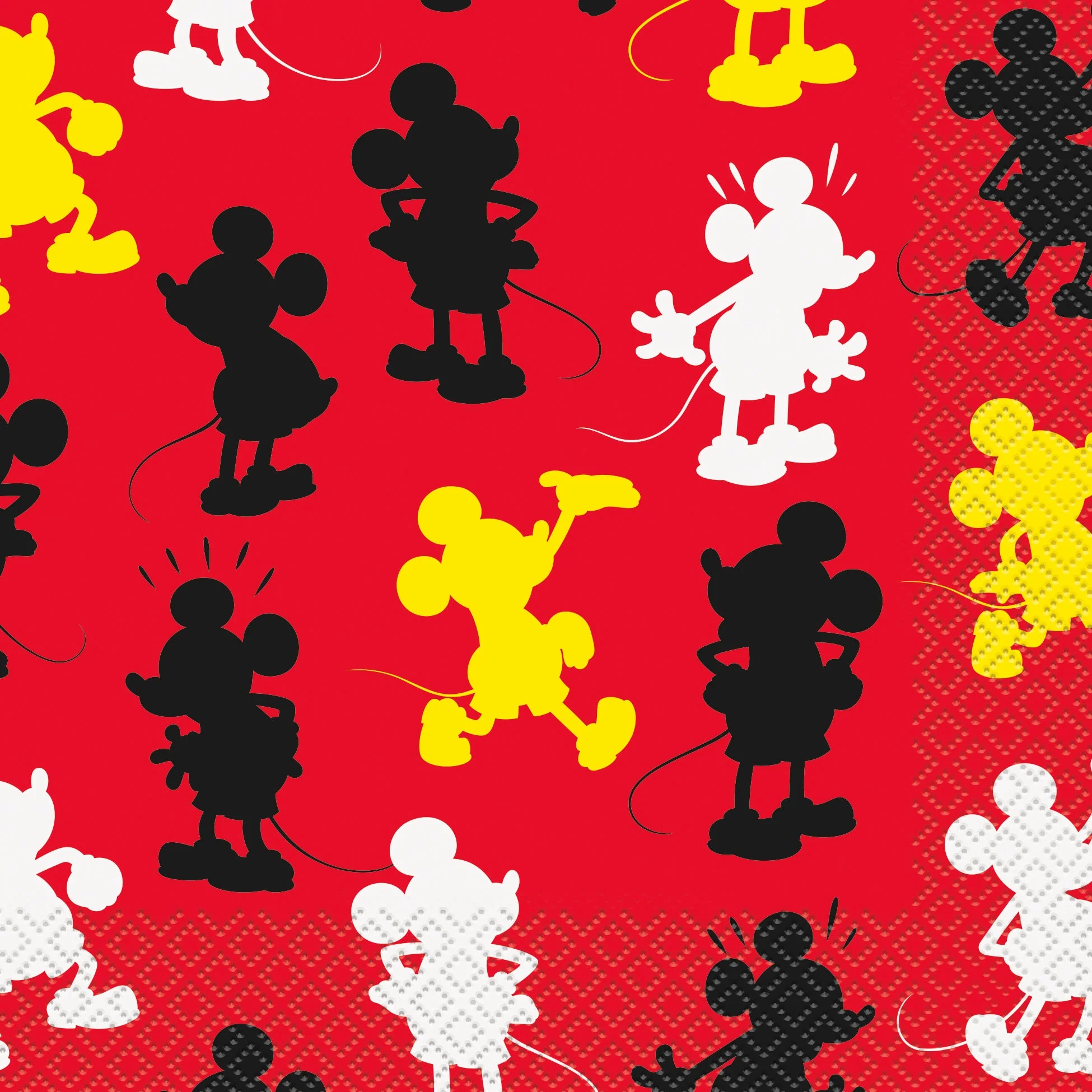 Celebrate with Mickey Mouse Lunch Napkins - Fun and Magic for All Ages!