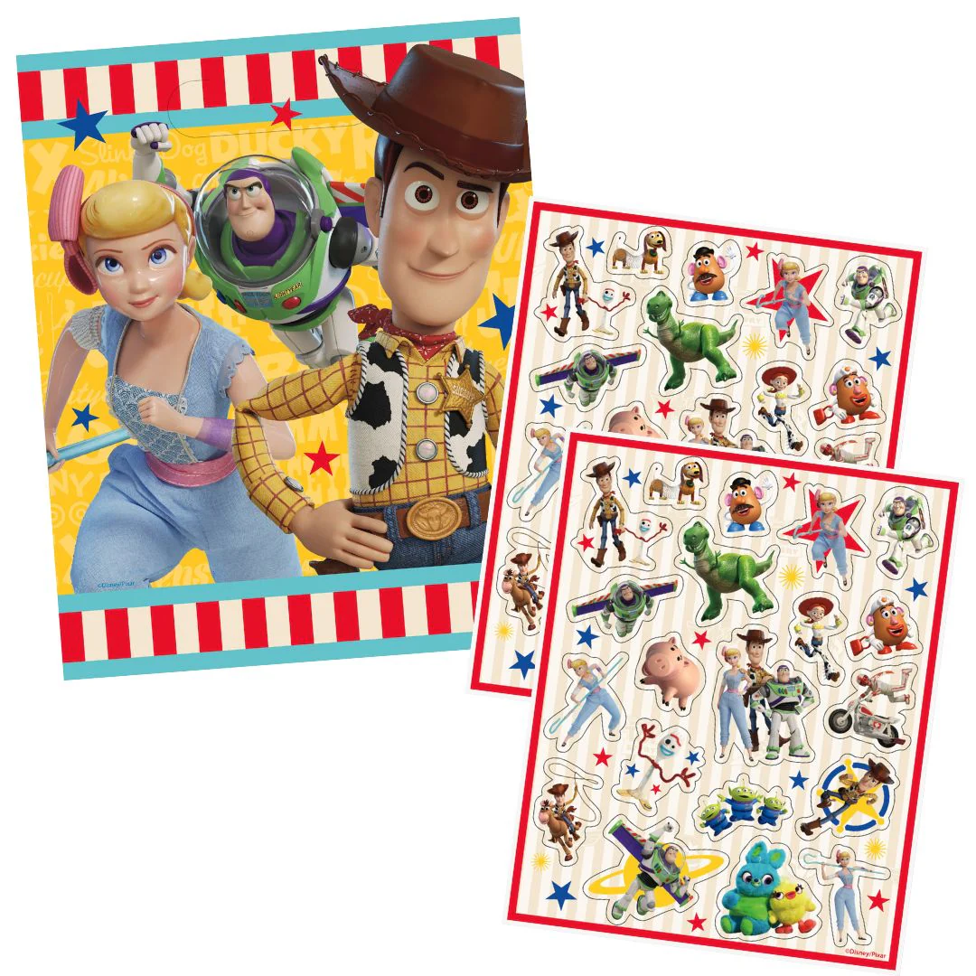 Toy Story Party Bundle: Stickers & Loot Bags for Effortless Fun!