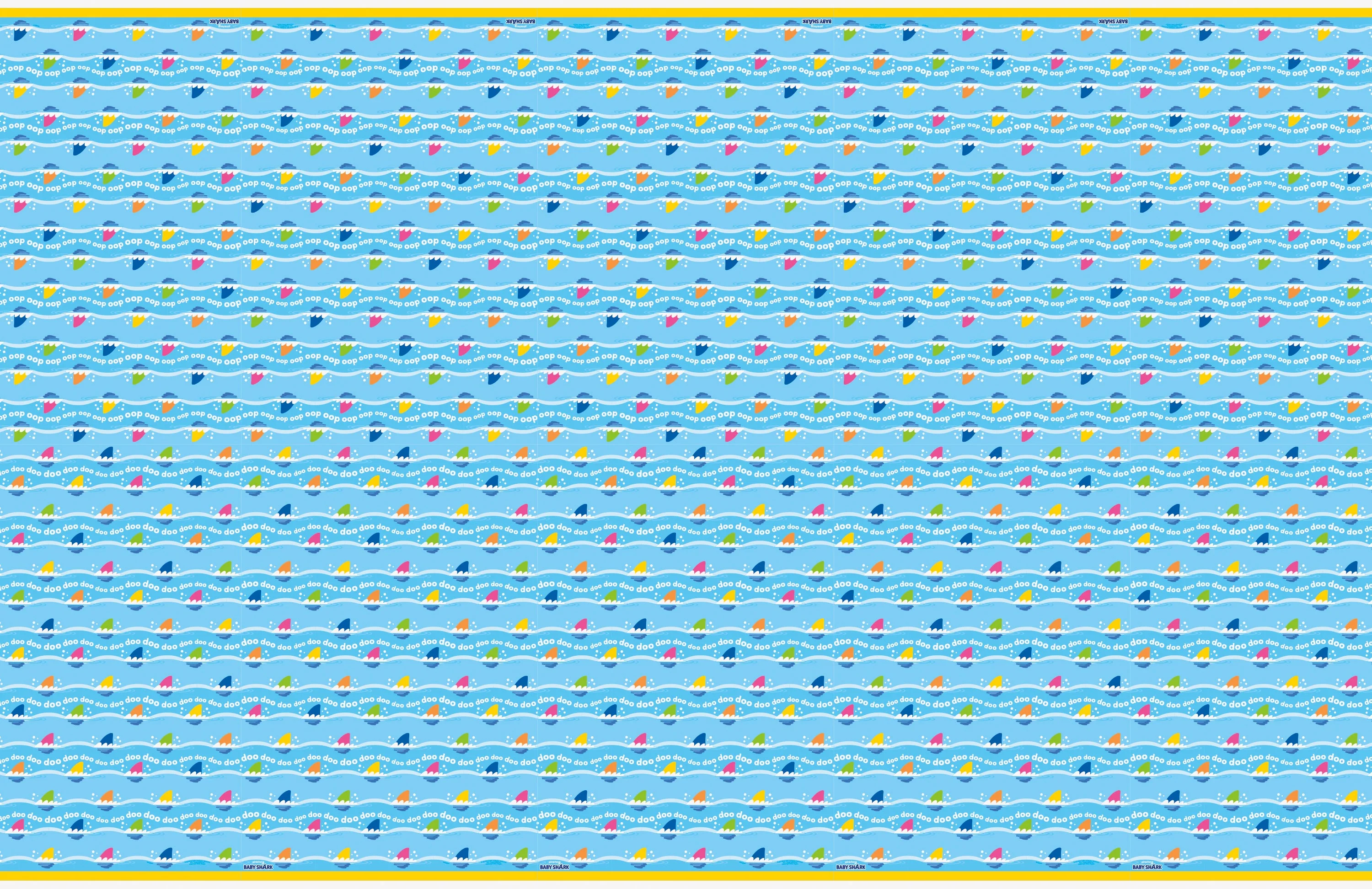 Underwater Adventure Baby Shark Tablecover �C Dive into Party Fun!