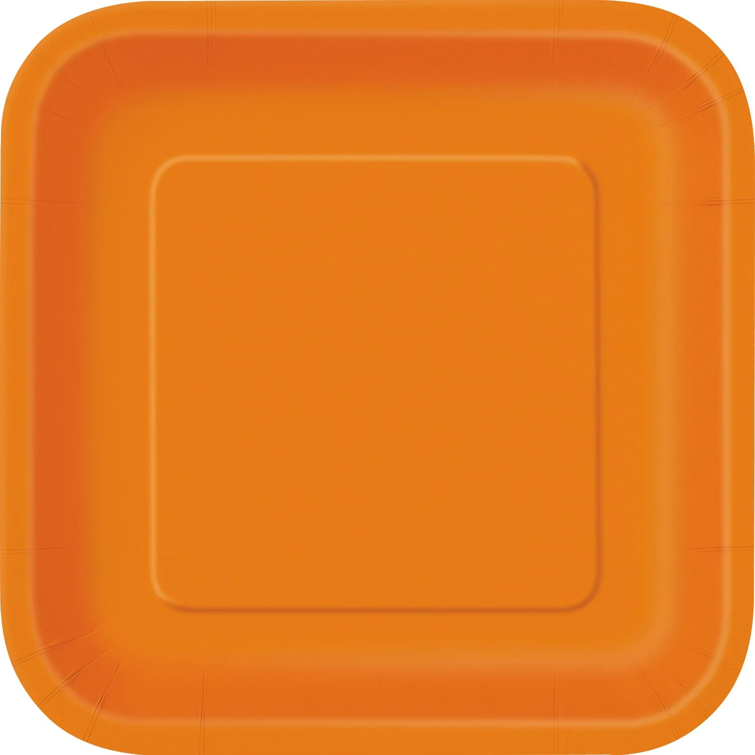 Vibrant Solid Color Dinner Plates - 14 Pack for Perfect Celebrations!
