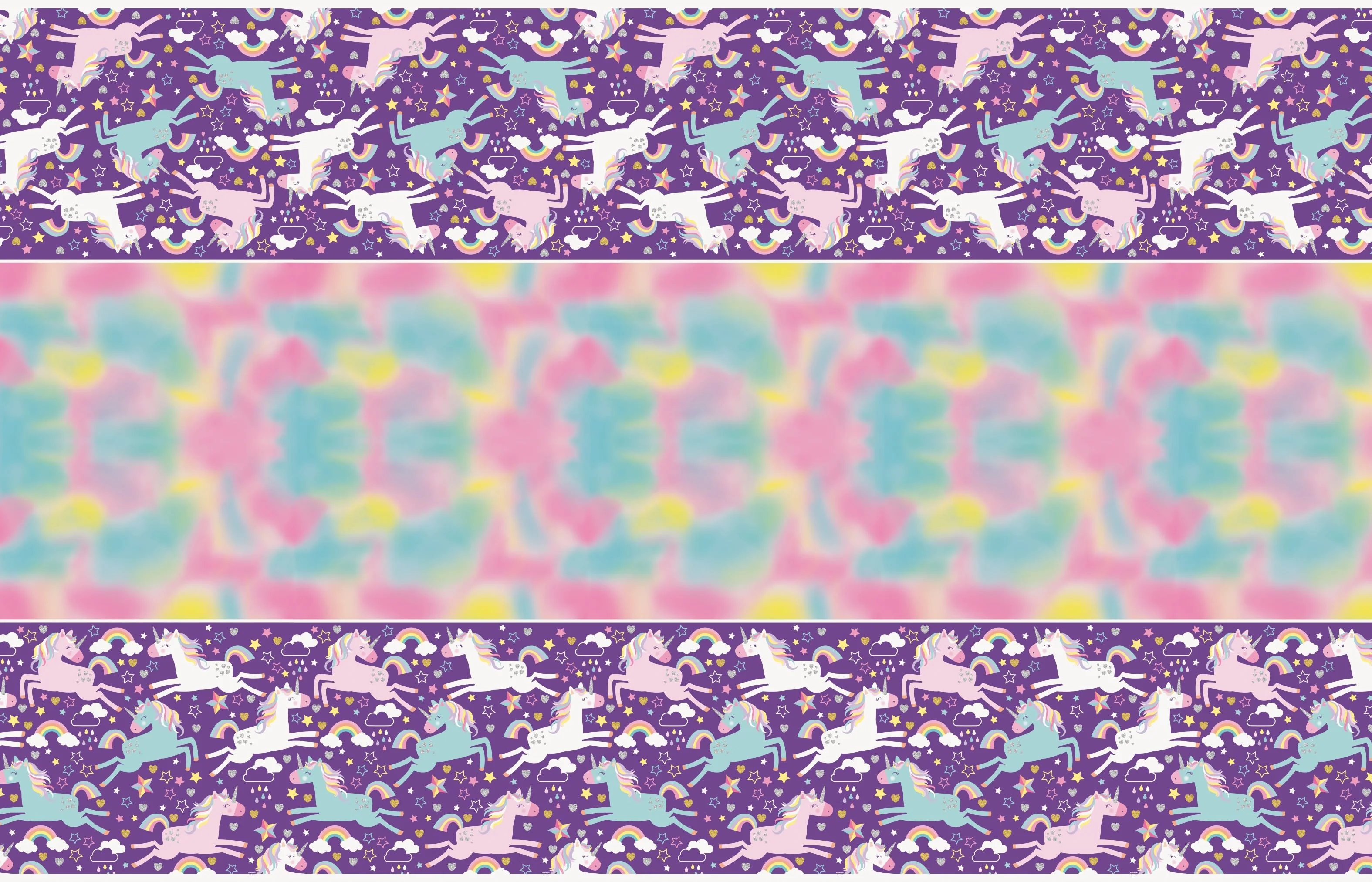 Unicorn Party Perfect Bundle: 94pcs Official Unicorn Tablecloth & Stickers Set - Instant Fun!