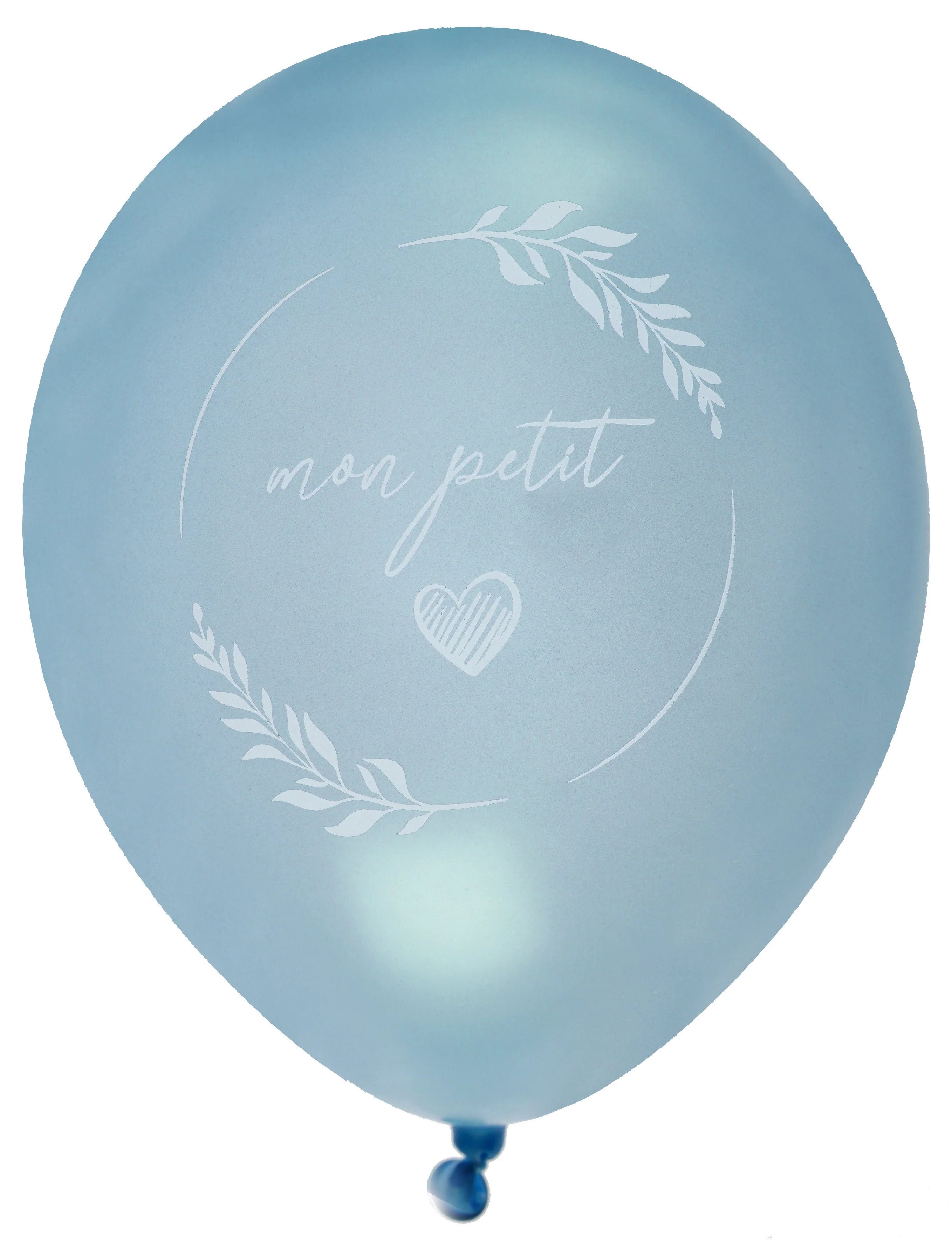 Baptism Biodegradable Blue Latex Balloons - Vibrant Touch to Your Holy Celebration