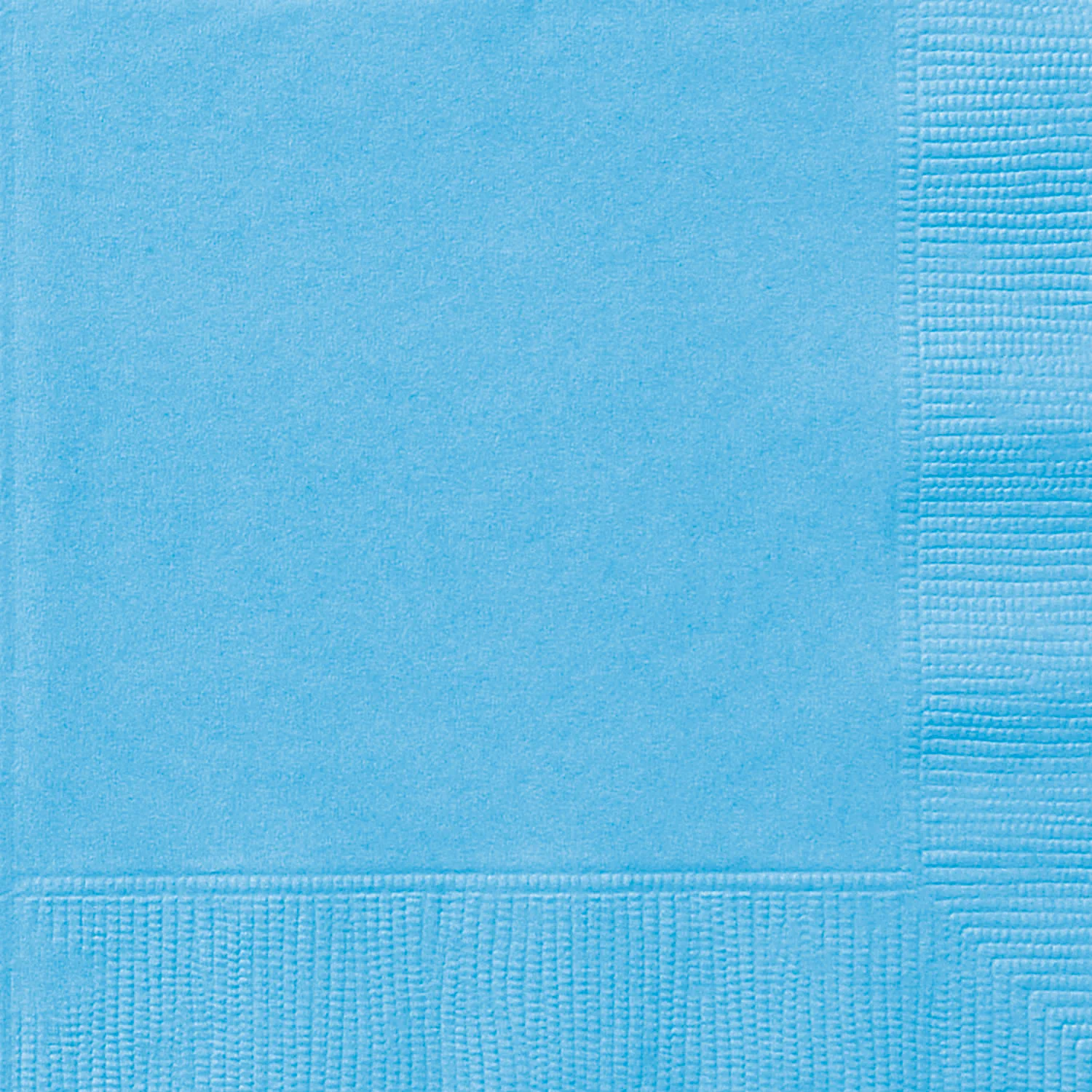 Powder Blue Solid Beverage Napkins, 20ct - Perfect for Serene and Elegant Small Gatherings!