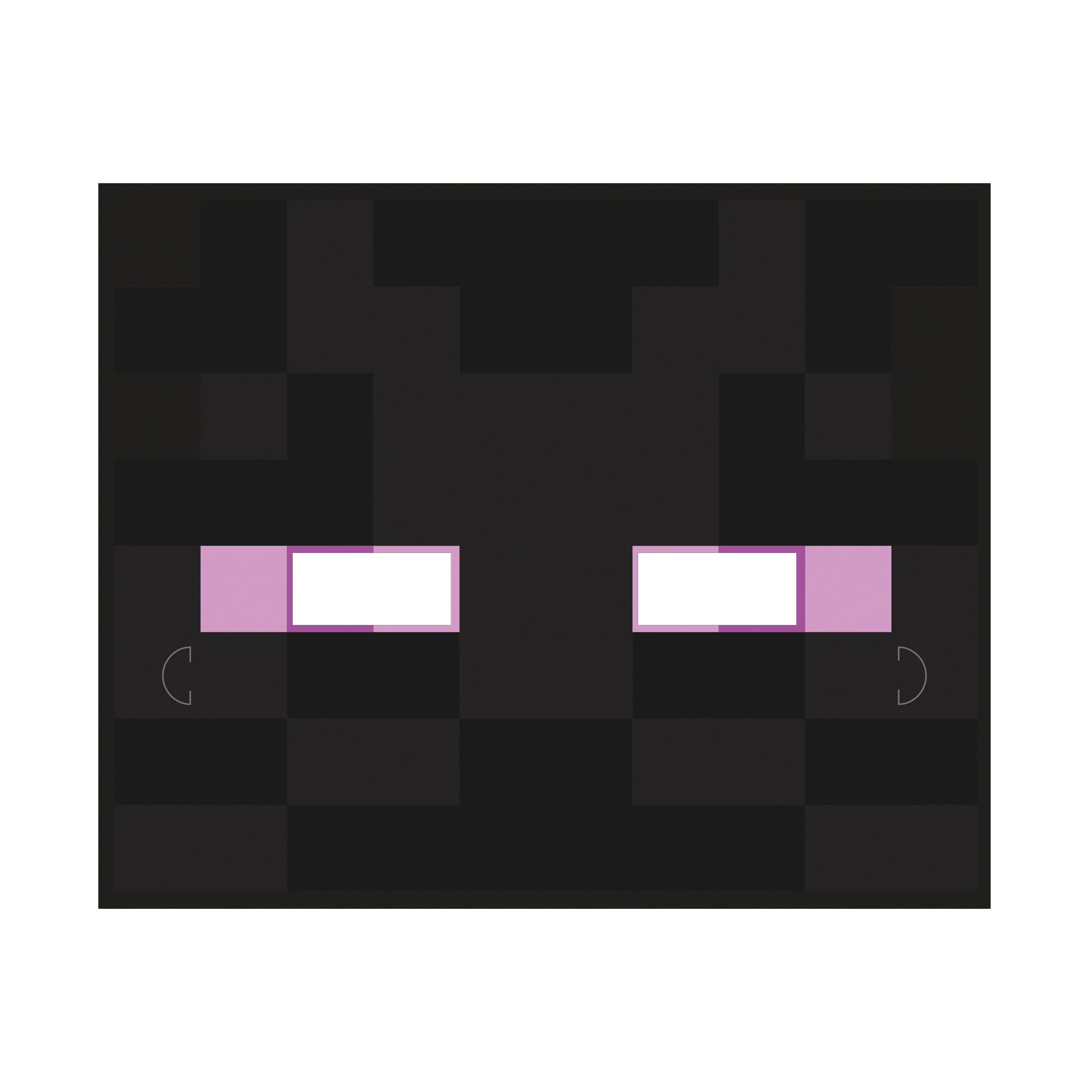 Minecraft Adventure Awaits: Block-Style Party Masks (Pack of 8)