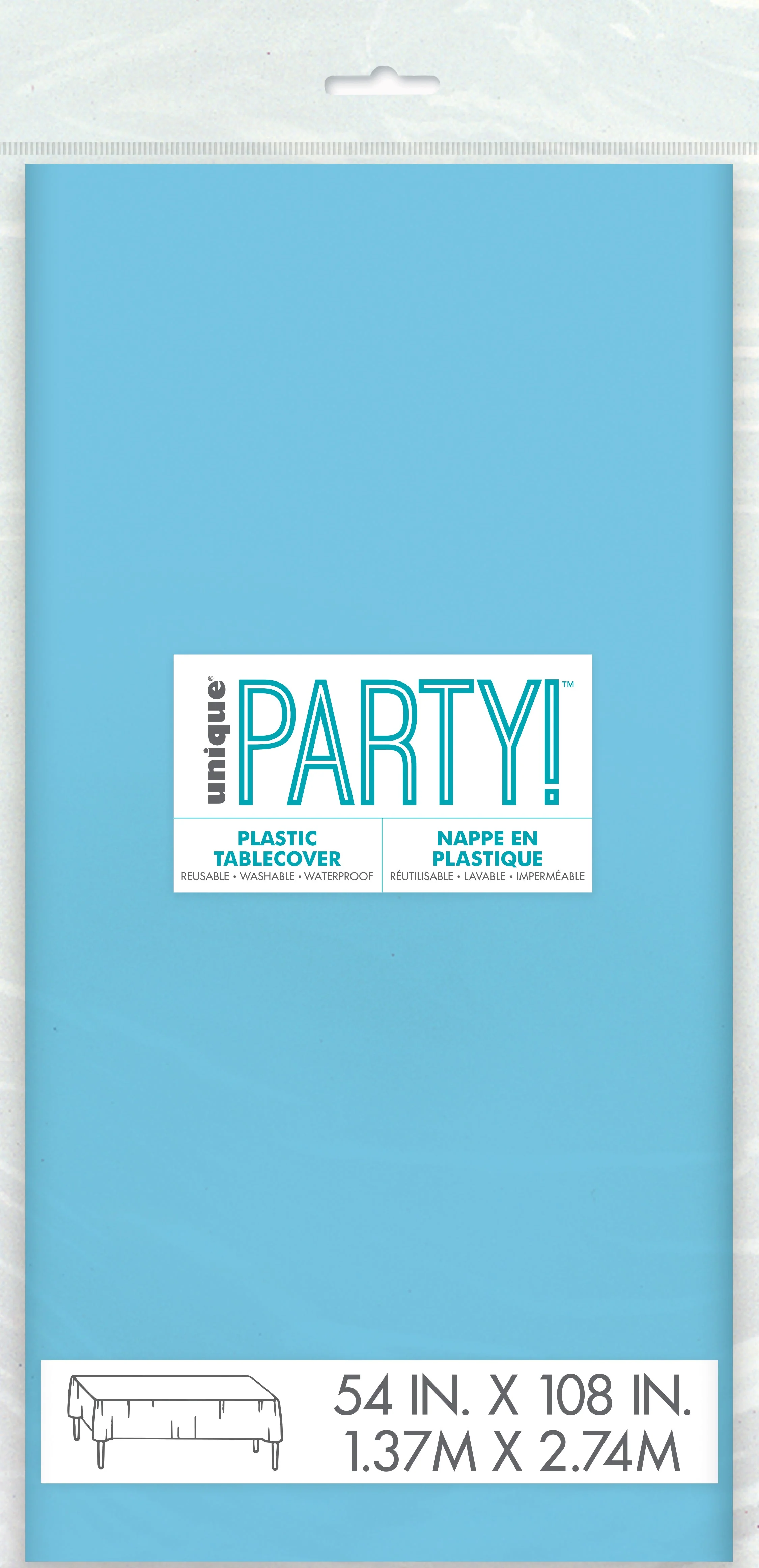 Powder Blue Tablecloth - Effortless Elegance for Your Birthday Bash!