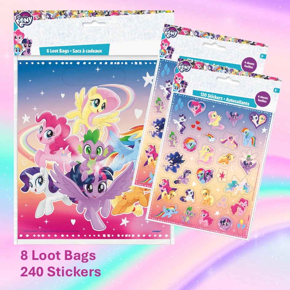 My Little Pony Party Bundle: Complete Supplies for Joyful Birthdays!