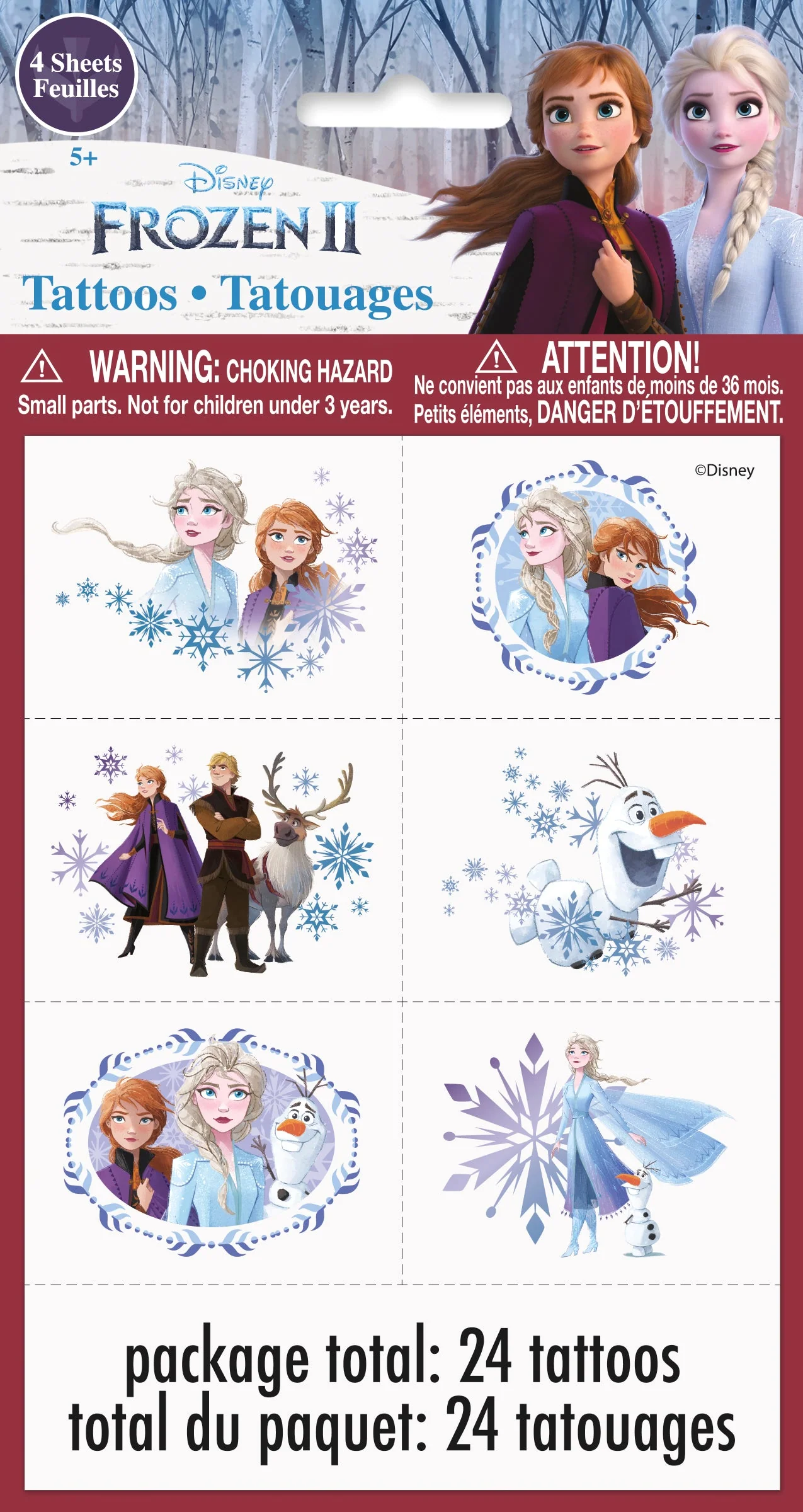 Frozen Tattoos - Embark on a Magical Journey with Elsa and Anna!