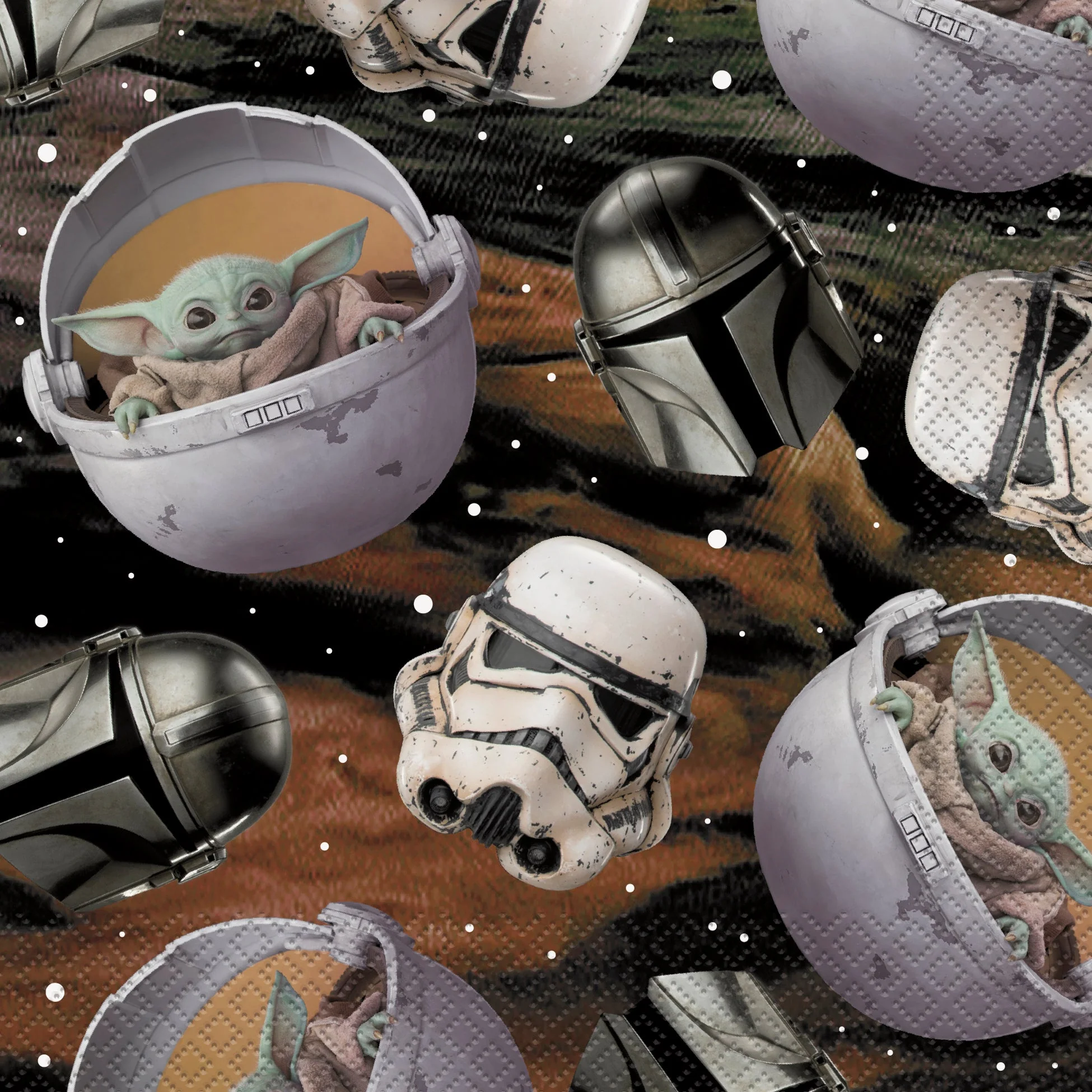 Thrill Your Guests with Mandalorian Themed Party Luncheon Napkins, Pack of 16