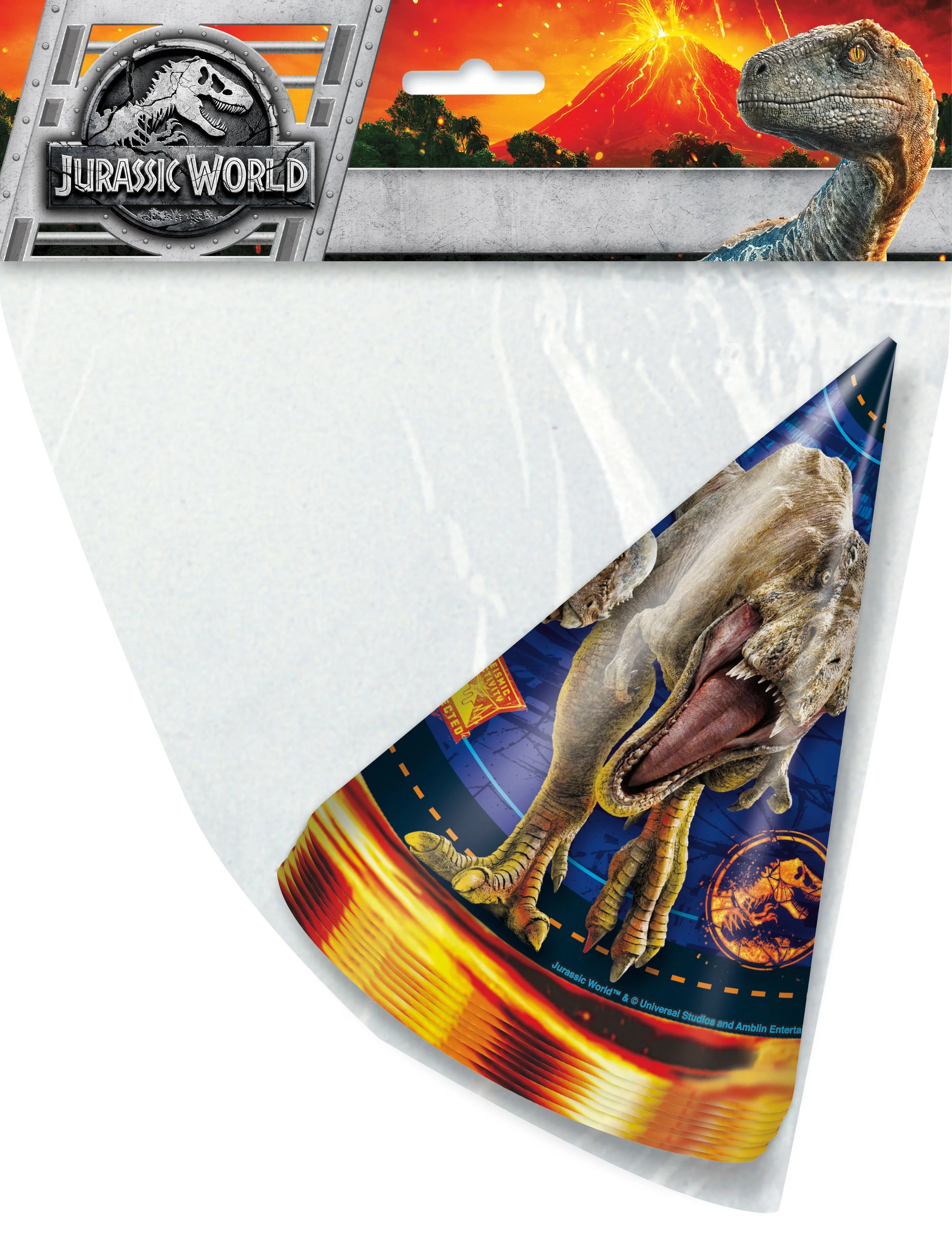 Roar into Adventure with Jurassic Park Party Hats! Join the Dino Party!