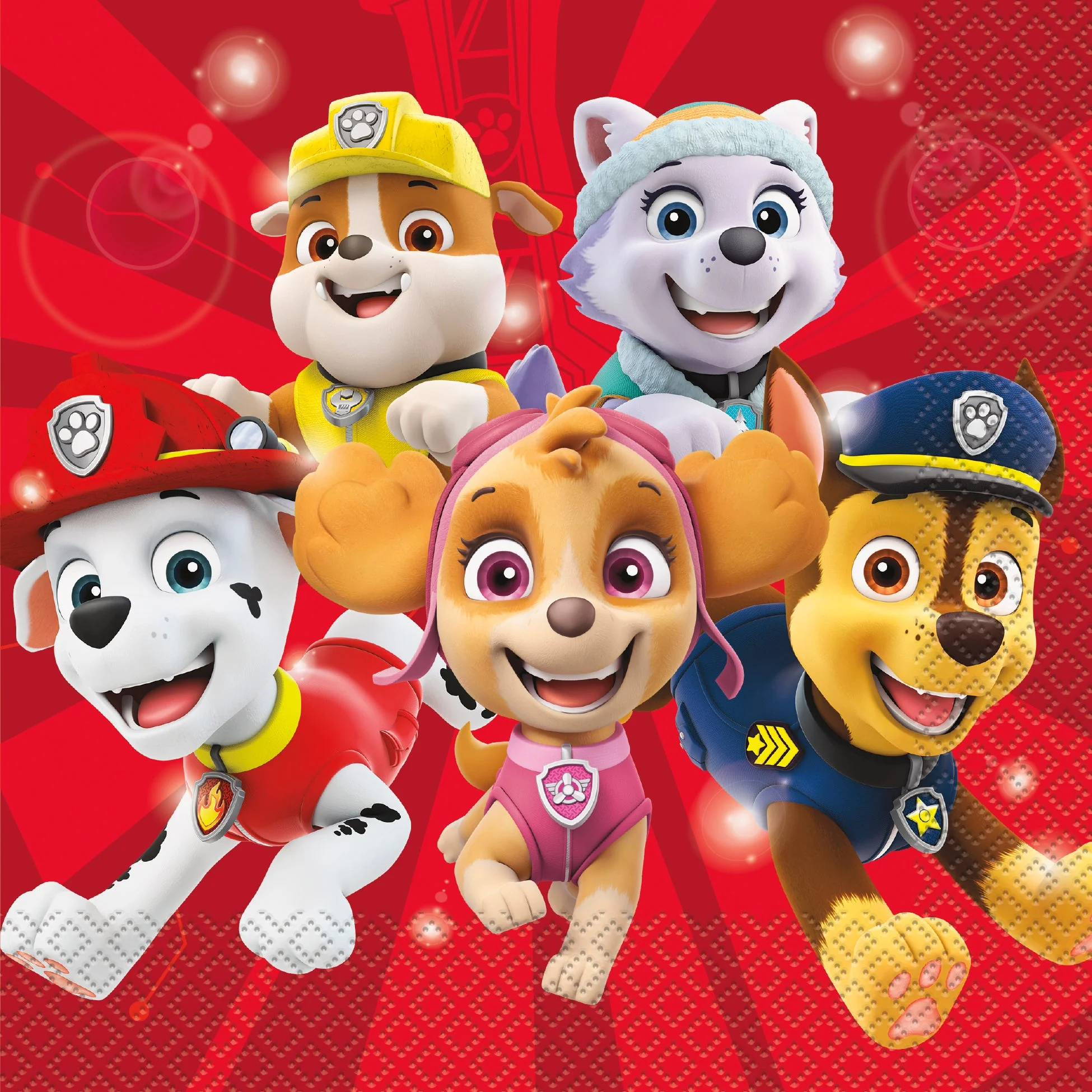 Join the Paw Patrol Pups for an Adventure-Filled Meal with Paw Patrol Lunch Napkins - Paw-some Fun!