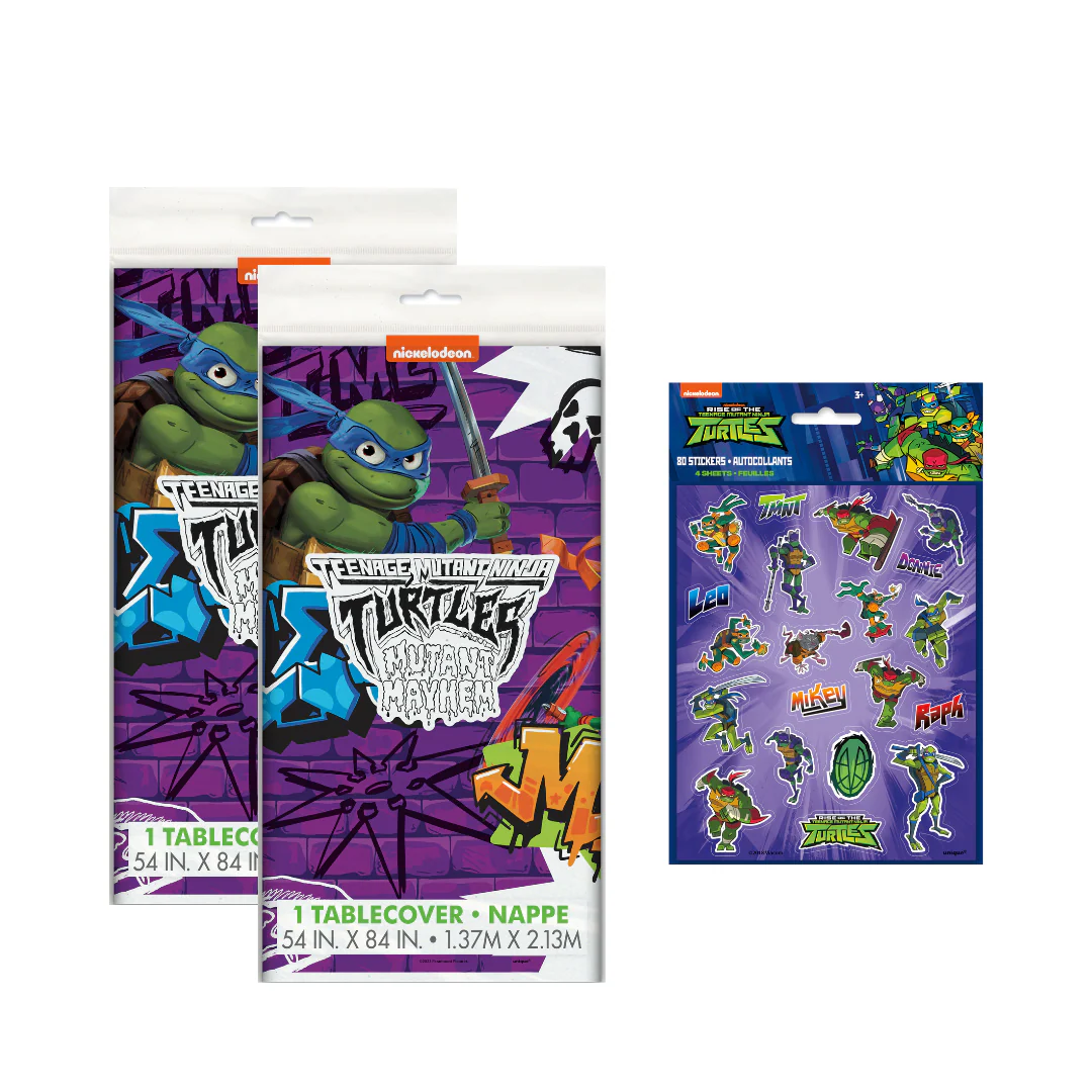 Teenage Mutant Ninja Turtles Party Bundle �C Effortless Fun Awaits!