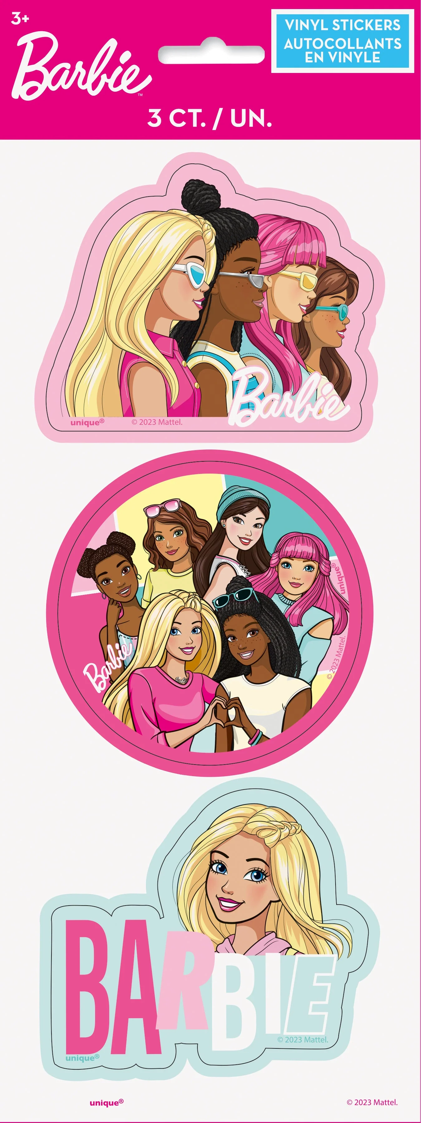 Barbie Party Bundle: Tattoos & Stickers for Unforgettable Fun!