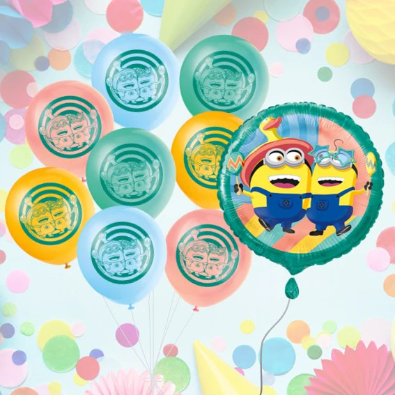 Despicable Me Party Bundle - 9 Official Supplies for Ultimate Fun!