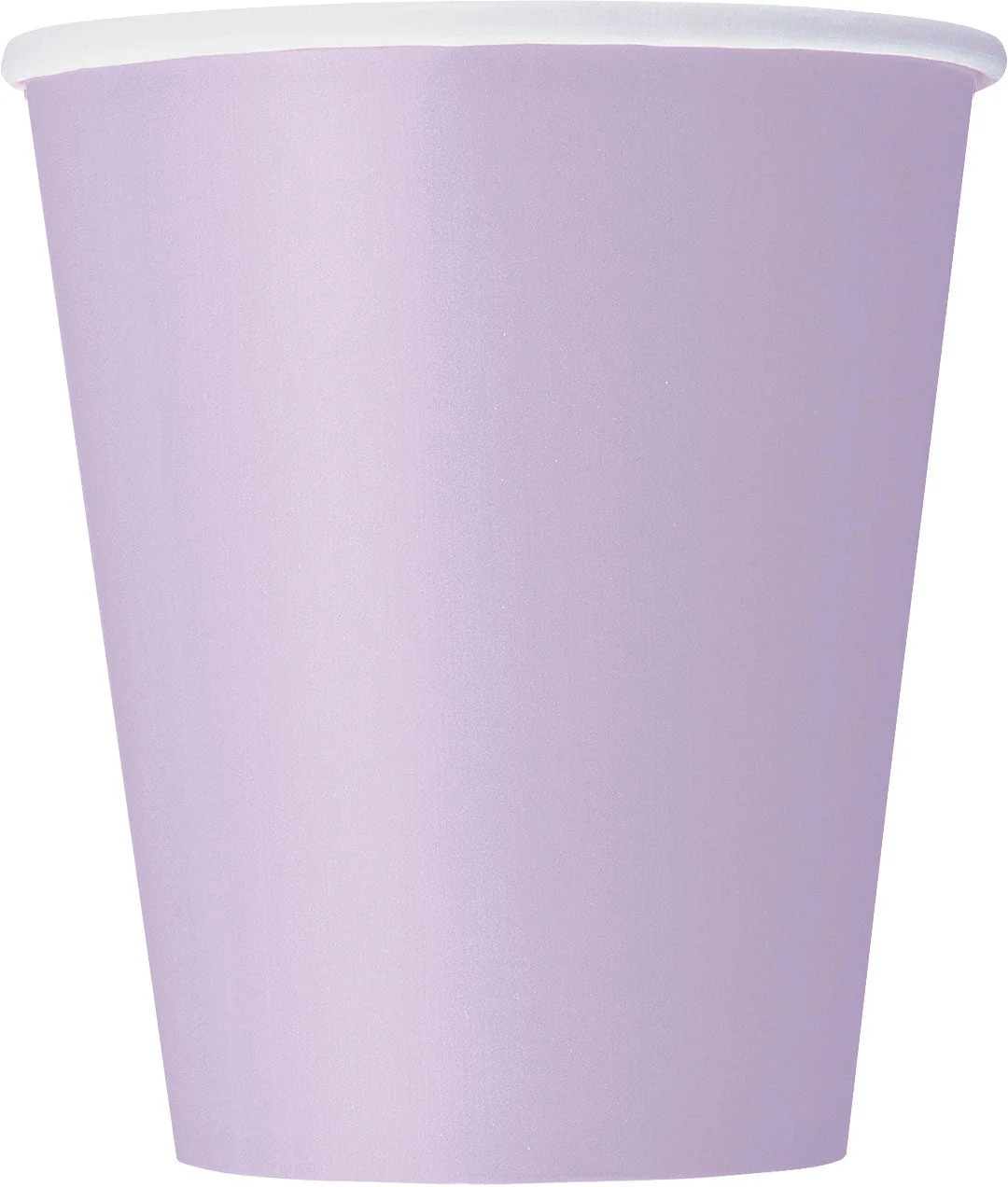 Lavender Solid Paper Cups - Affordable Party Supplies for Elegant Birthdays