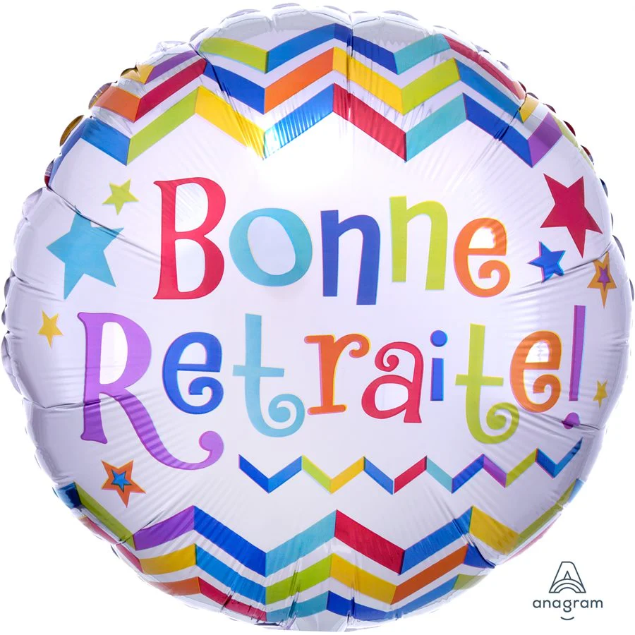 Delightful Retirement Foil Balloon for Perfect Party Decor - Superior Float Time