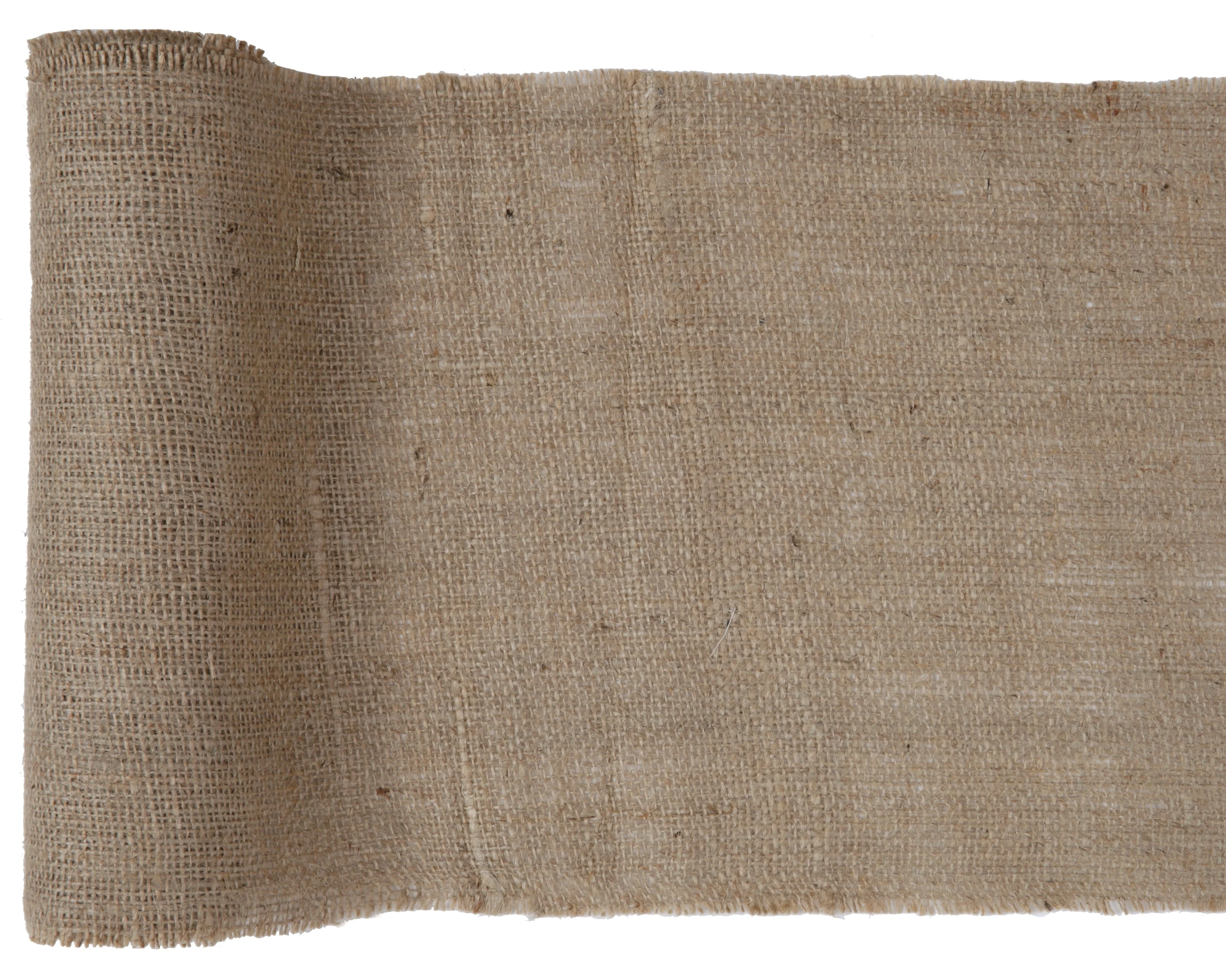 Elegant Natural Jute Table Runner - Level Up Your Birthday Party with Stylish Aesthetics