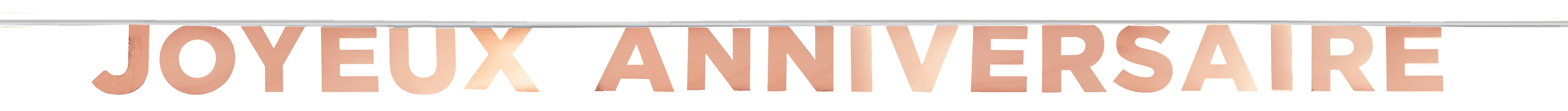 Elegant Pink Birthday Banner - Dazzle Your Party with Trend-Setting Style!