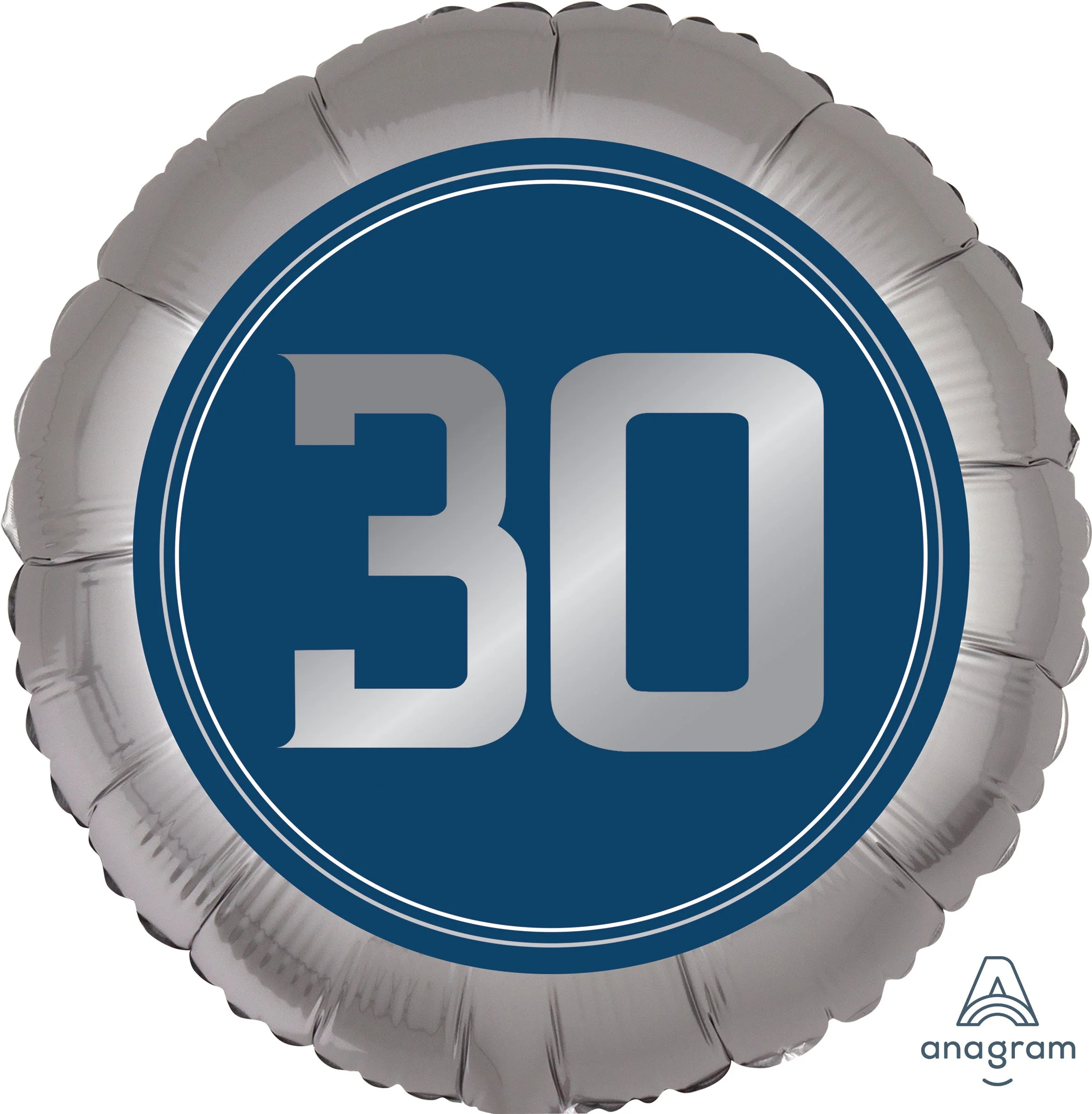 30th Birthday Deluxe Foil Balloon - Superior Longevity, Ideal Party Decor