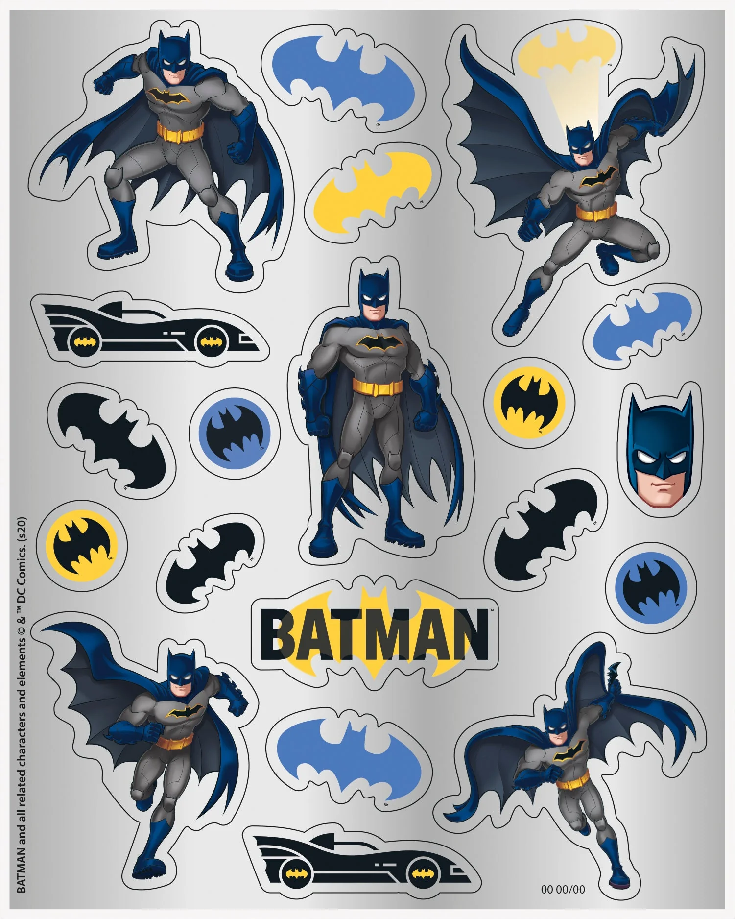 Bat-tastic Bonanza: 100 Unique Batman Stickers for Endless Fun!
