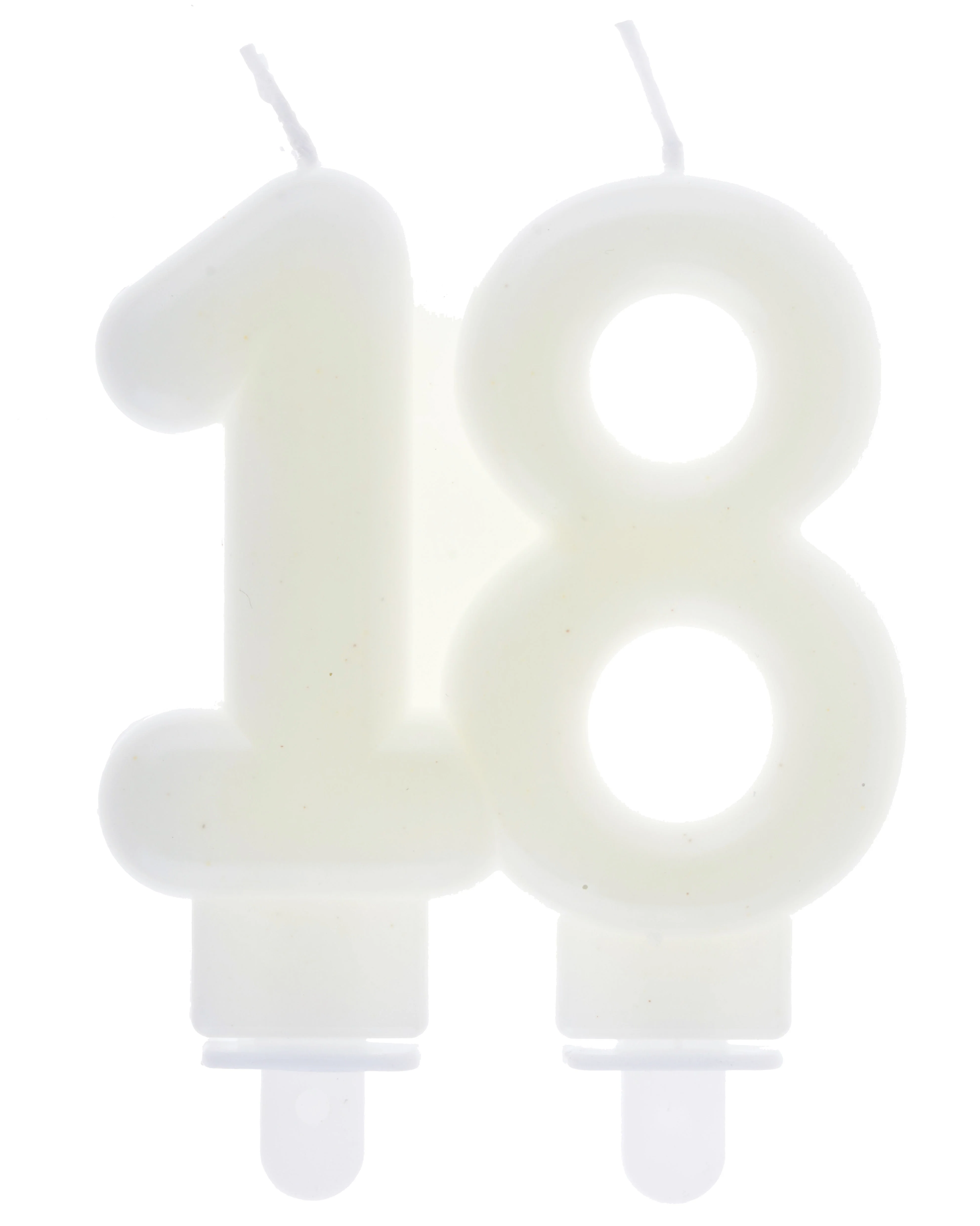 Elegant 18th Birthday Candle - Light Up the Party with Stylish Aesthetics and Glow