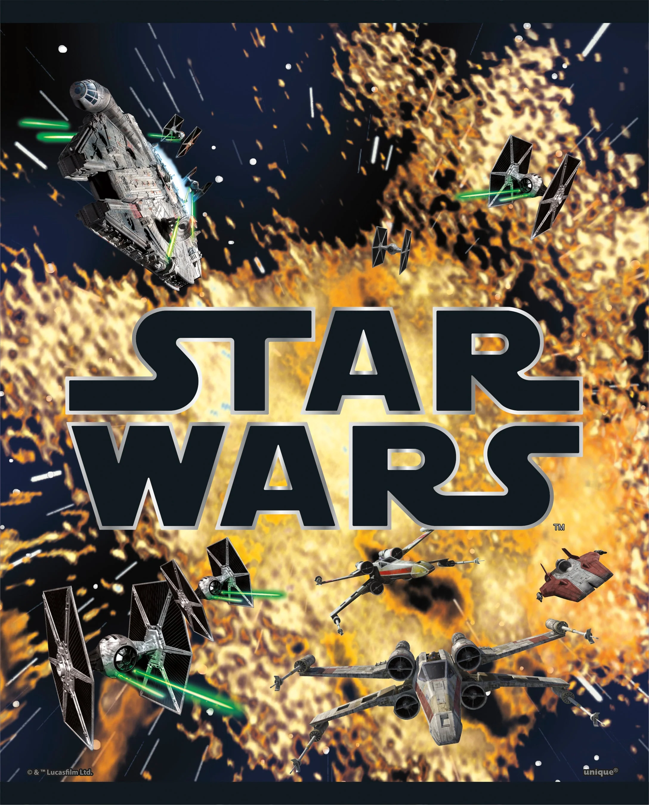 Star Wars Classic Loot Bags, 8ct - Perfect for Galactic-Themed Party Favors!