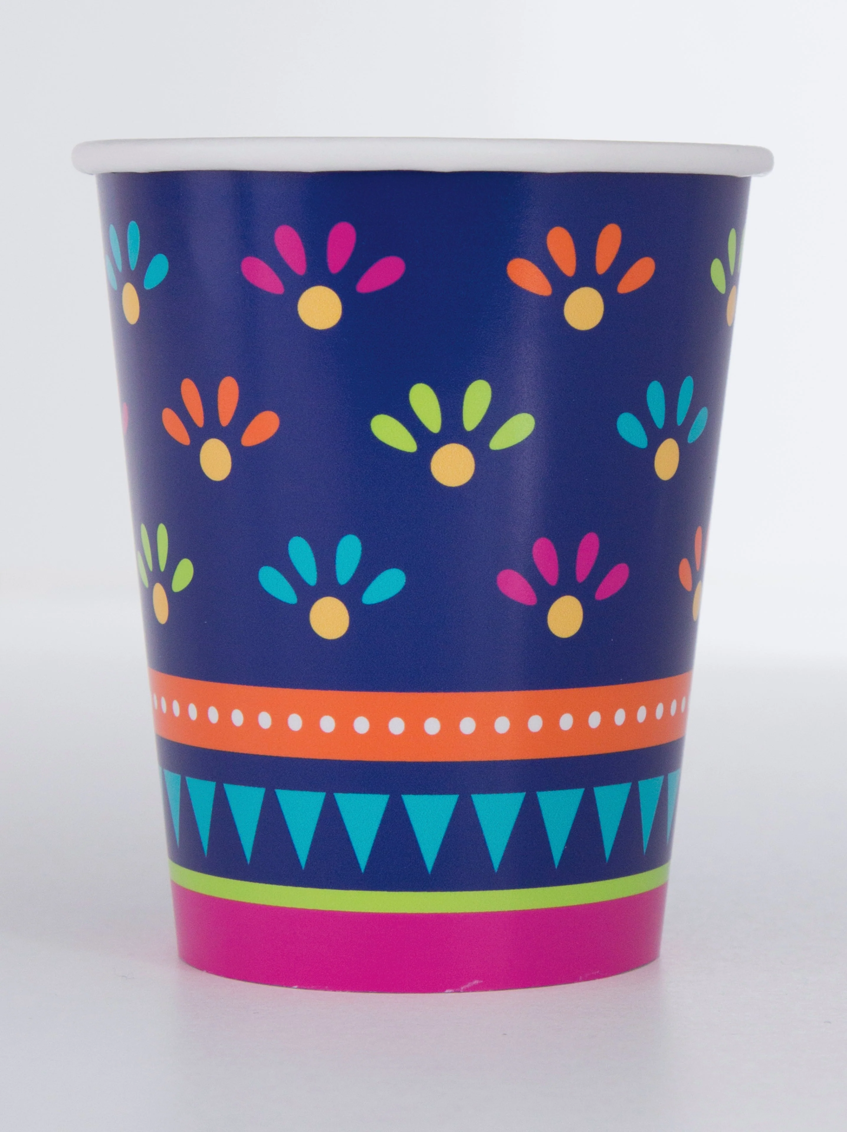 Boho Fiesta Paper Cup (8) - Embrace the Vibrant Spirit of Bohemian Celebration!
