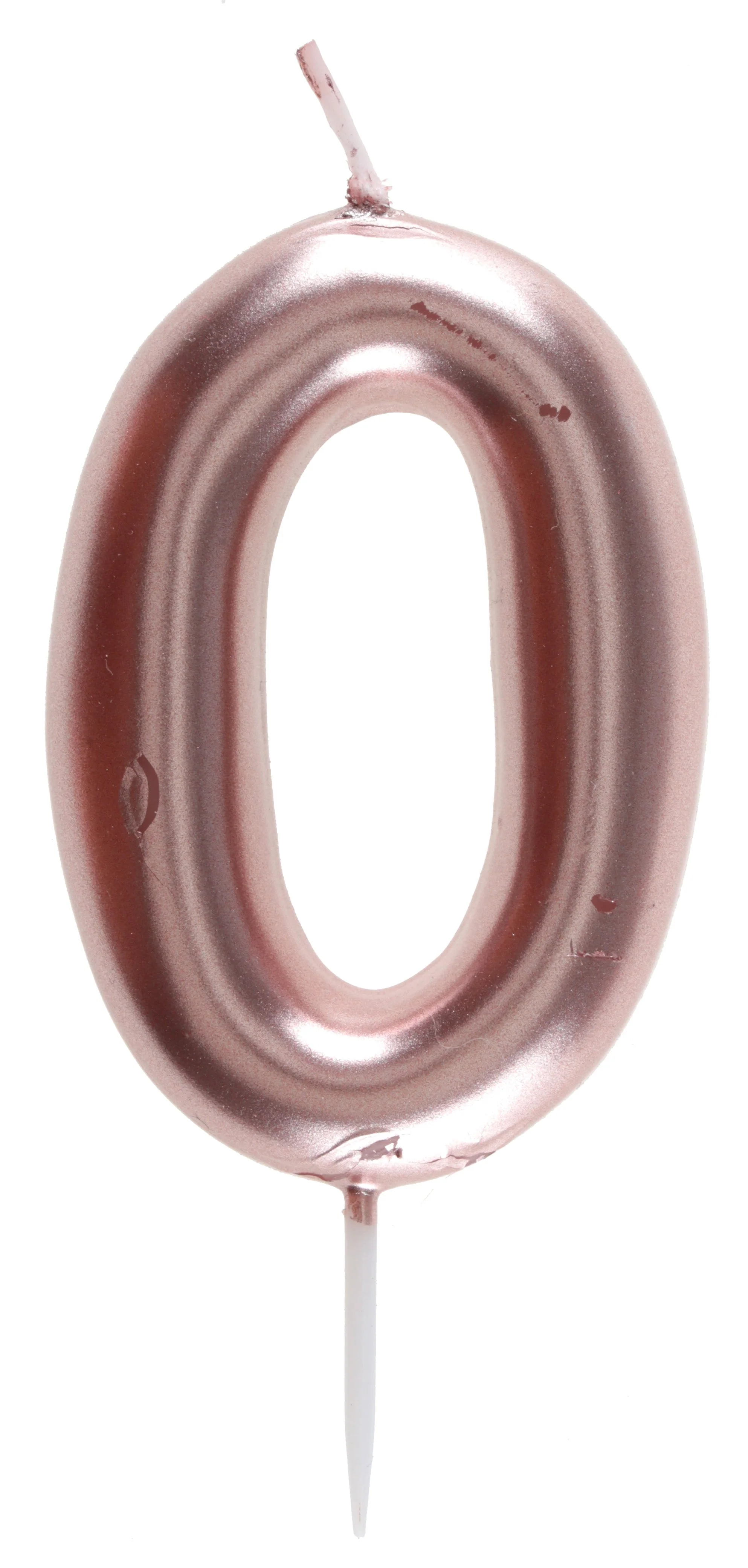 Chic Birthday Bliss - Stylish Rose Gold Candle for Trend-Setting Celebrations