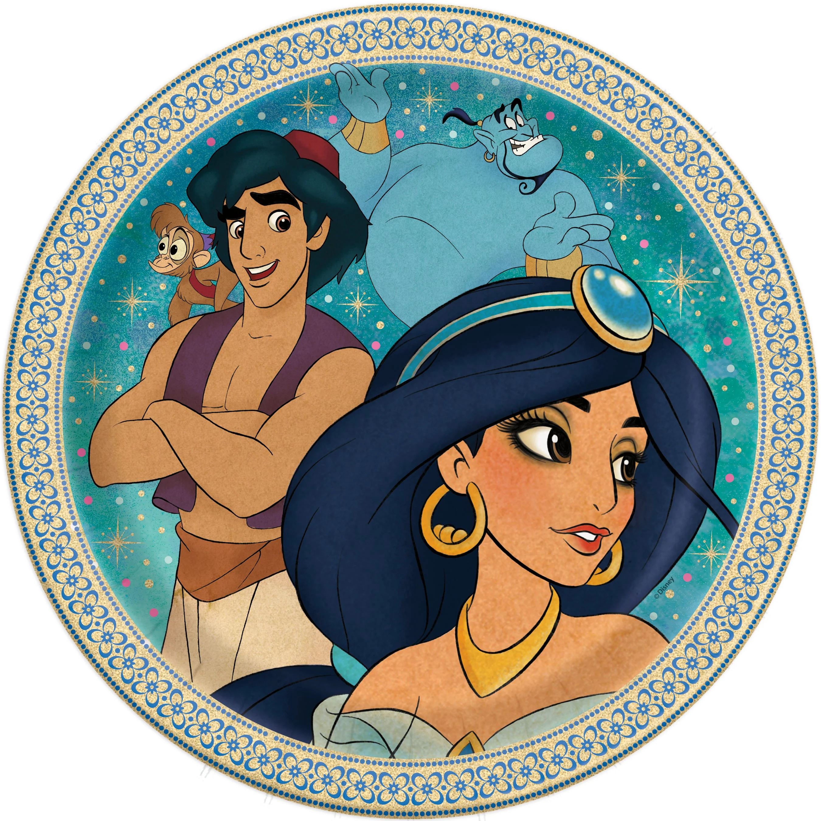 Magical Aladdin Dinner Plates: Add Enchantment to Your Party!