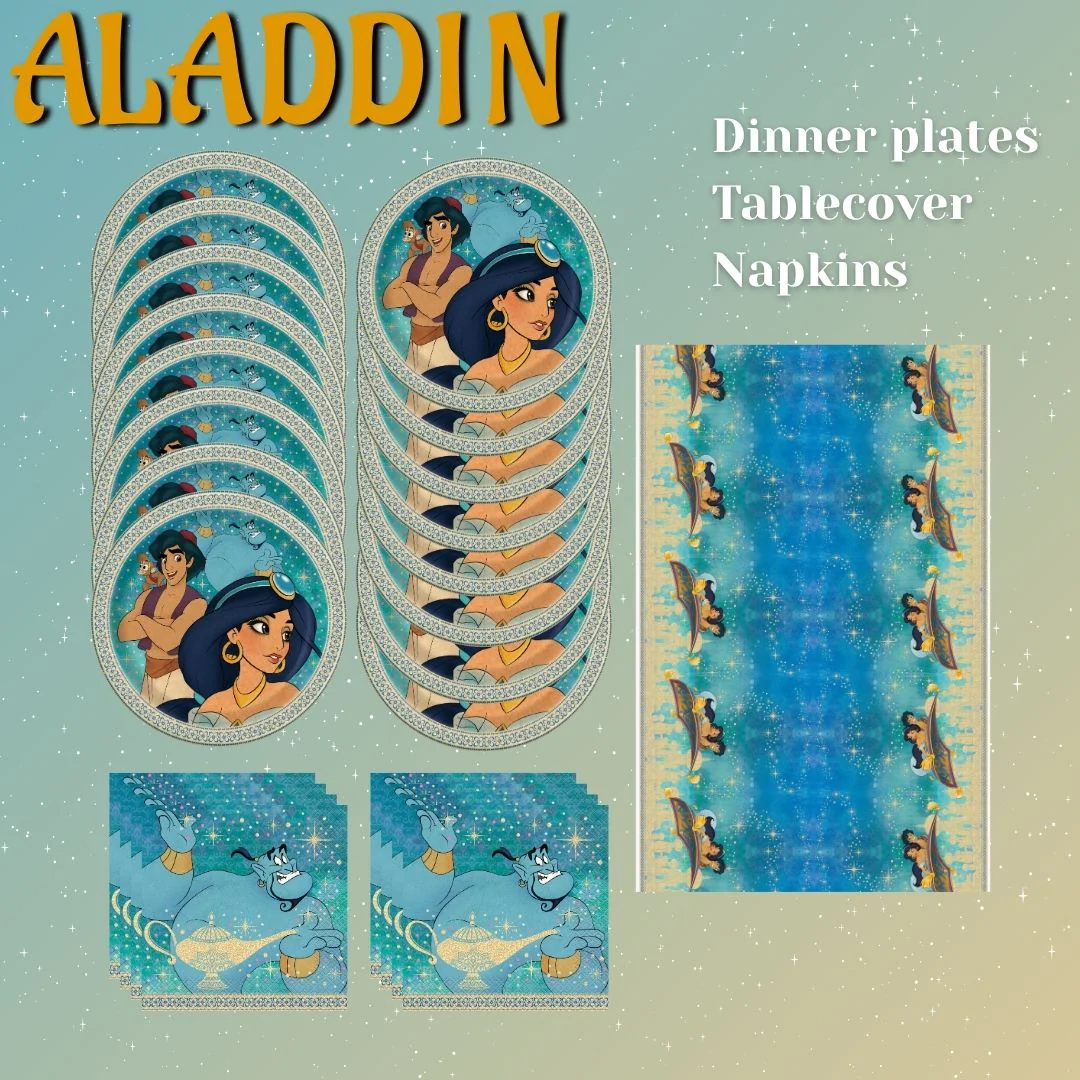 Aladdin Party Supplies Bundle �C Enchanting Celebration Awaits!