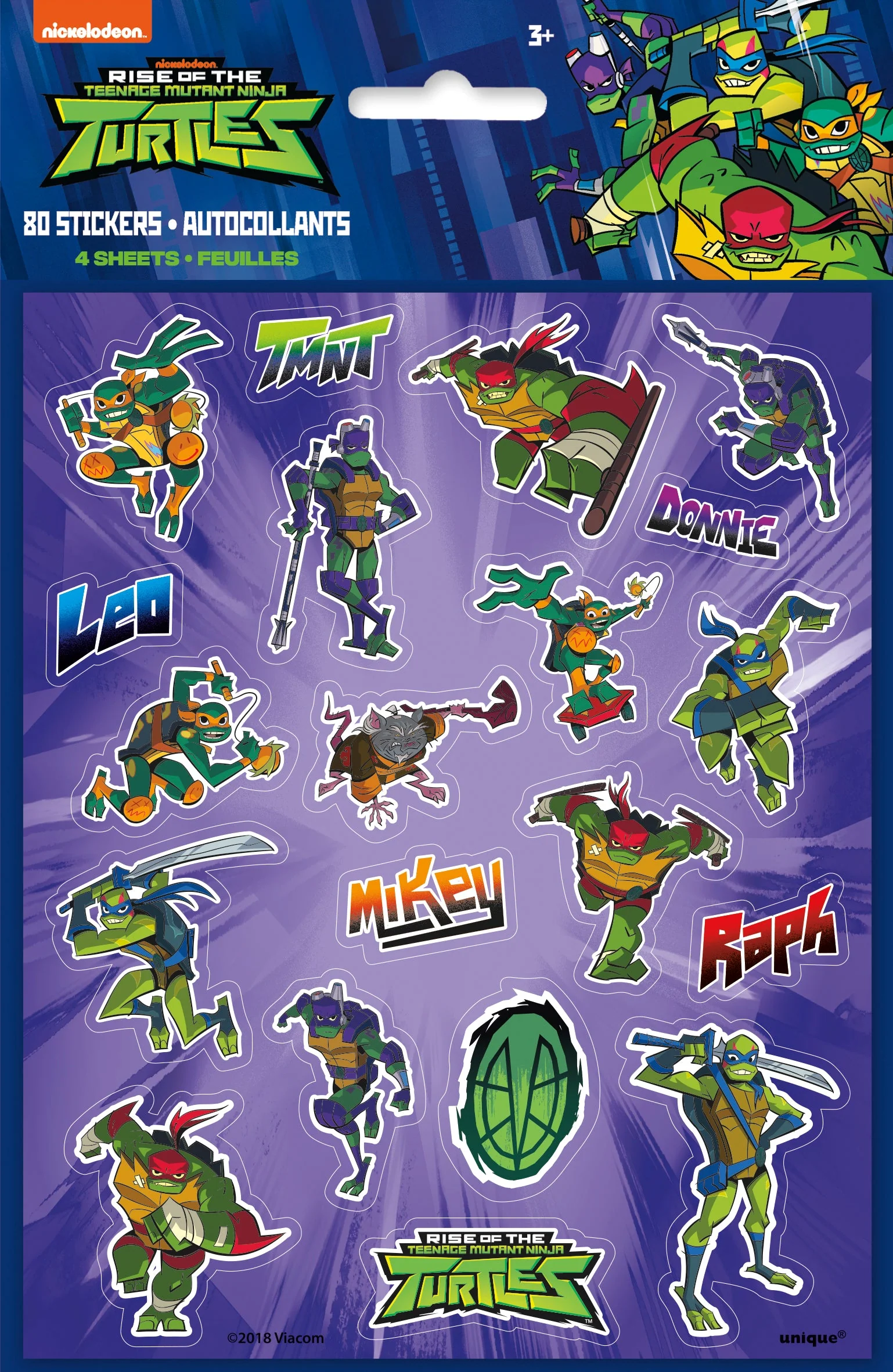 Shell Shock Fun: 80 Teenage Mutant Ninja Turtles Stickers for Non-Stop Adventure!