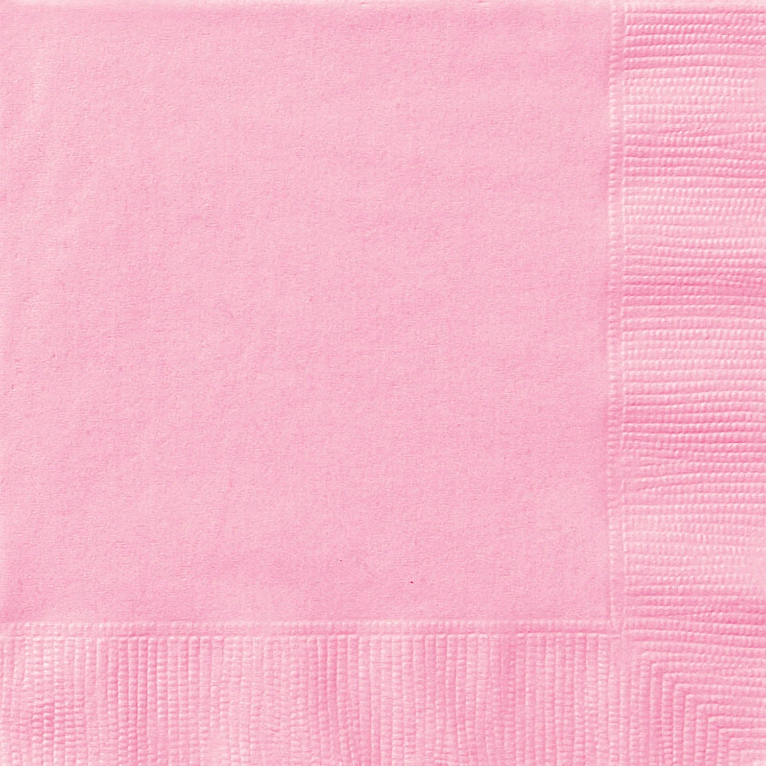 Lovely Pink Solid Beverage Napkins, 50ct - Perfect for Charming and Delightful Celebrations!