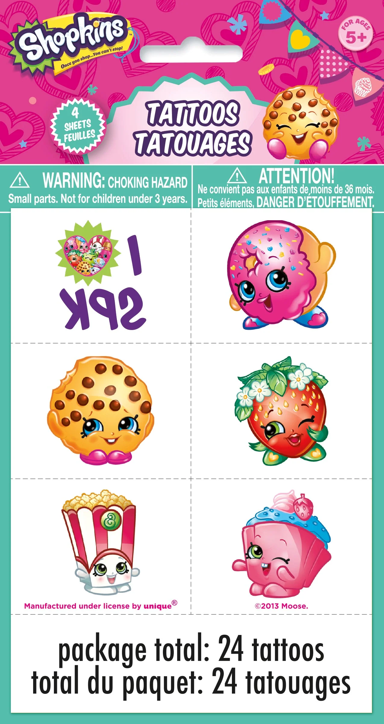 Shopkins Tattoos - Sweeten Your Style with Adorable Characters!