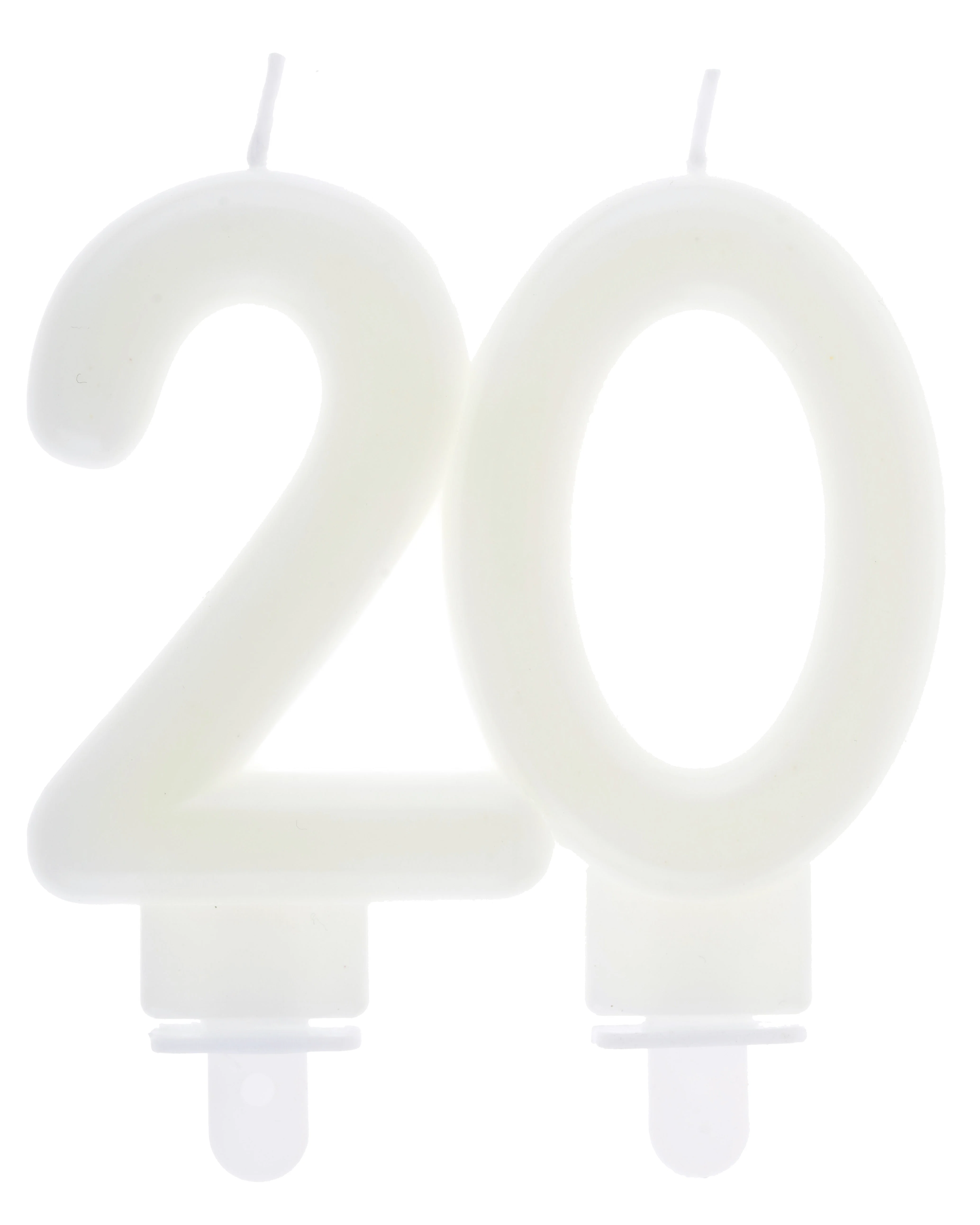 20th Birthday Glow-In-The-Dark Candle: Elegantly Stylish, Ignite The Party Trends!