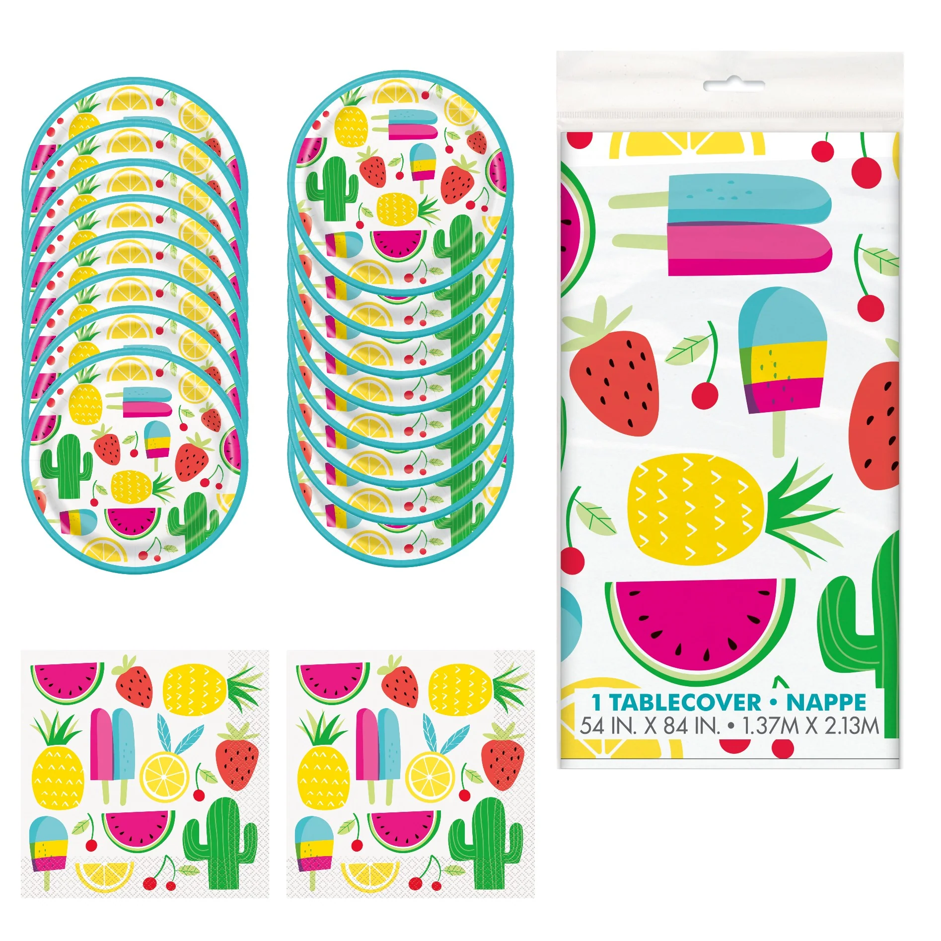 Sweet & Succulent Birthday Bundle - All-in-One Party Supplies for 16 Guests