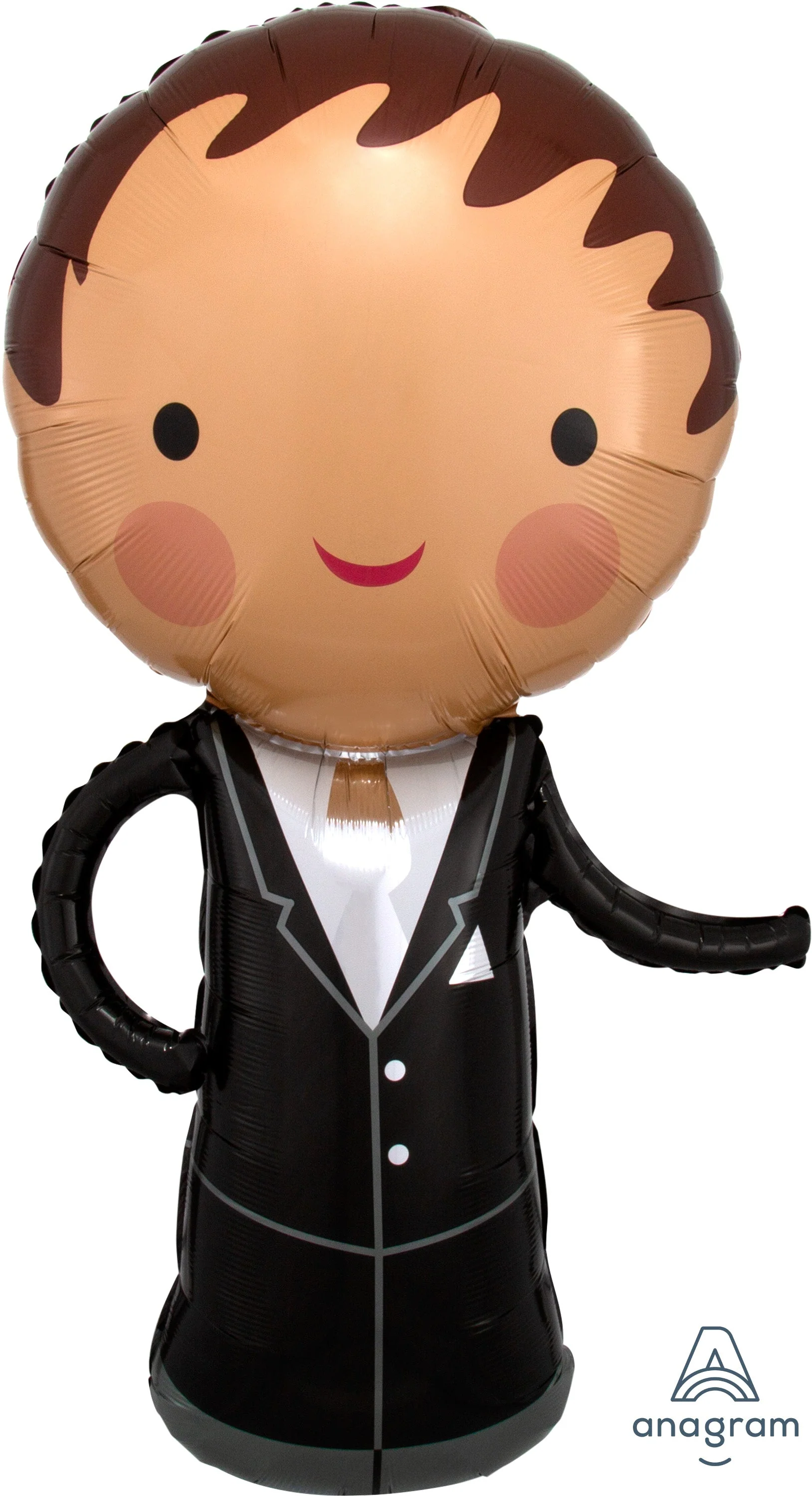 SuperShape XL Handsome Groom Foil Balloon - Superior Float for Lively Parties!