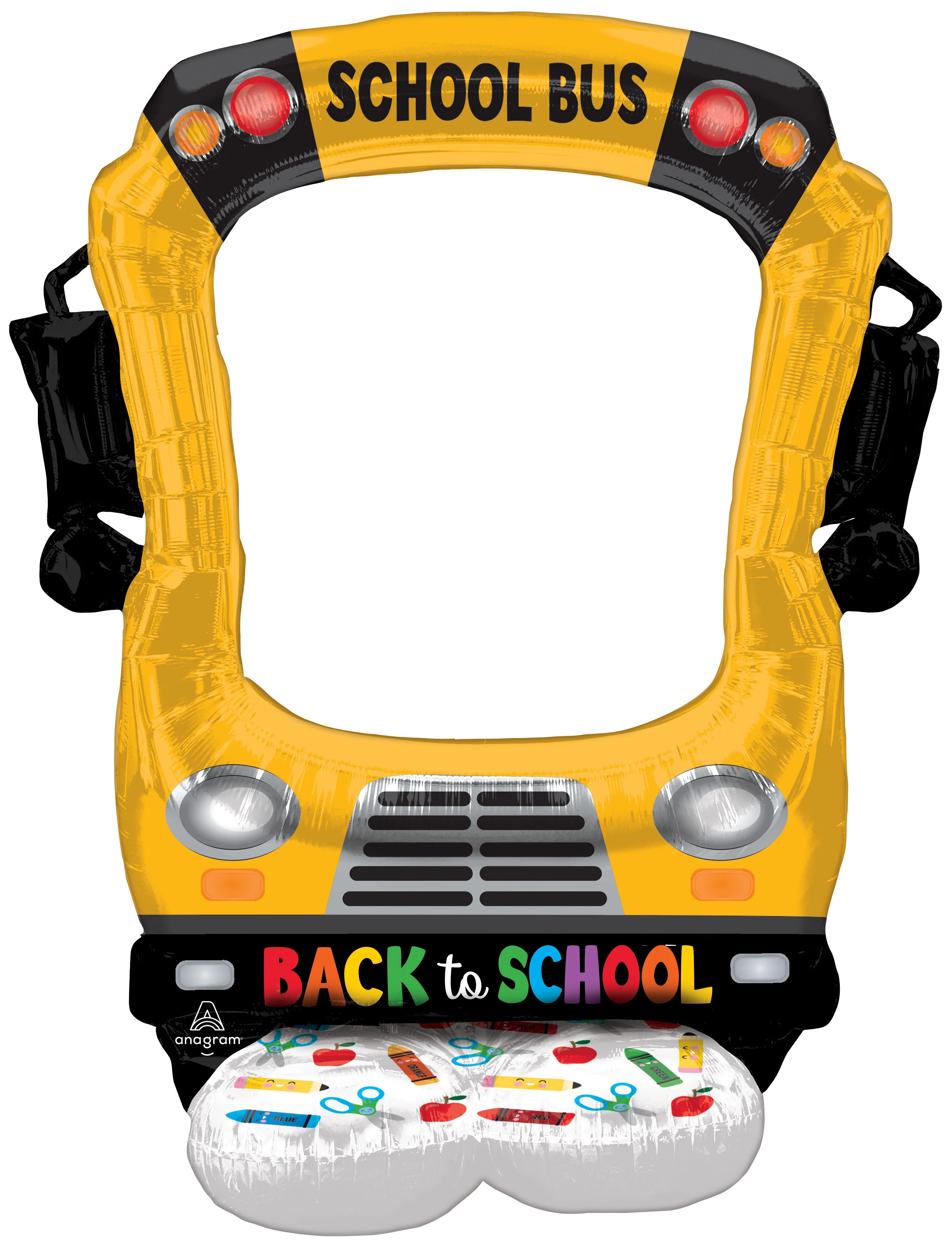 Selfie School Bus Airloonz - Capture Fun Moments in Style!