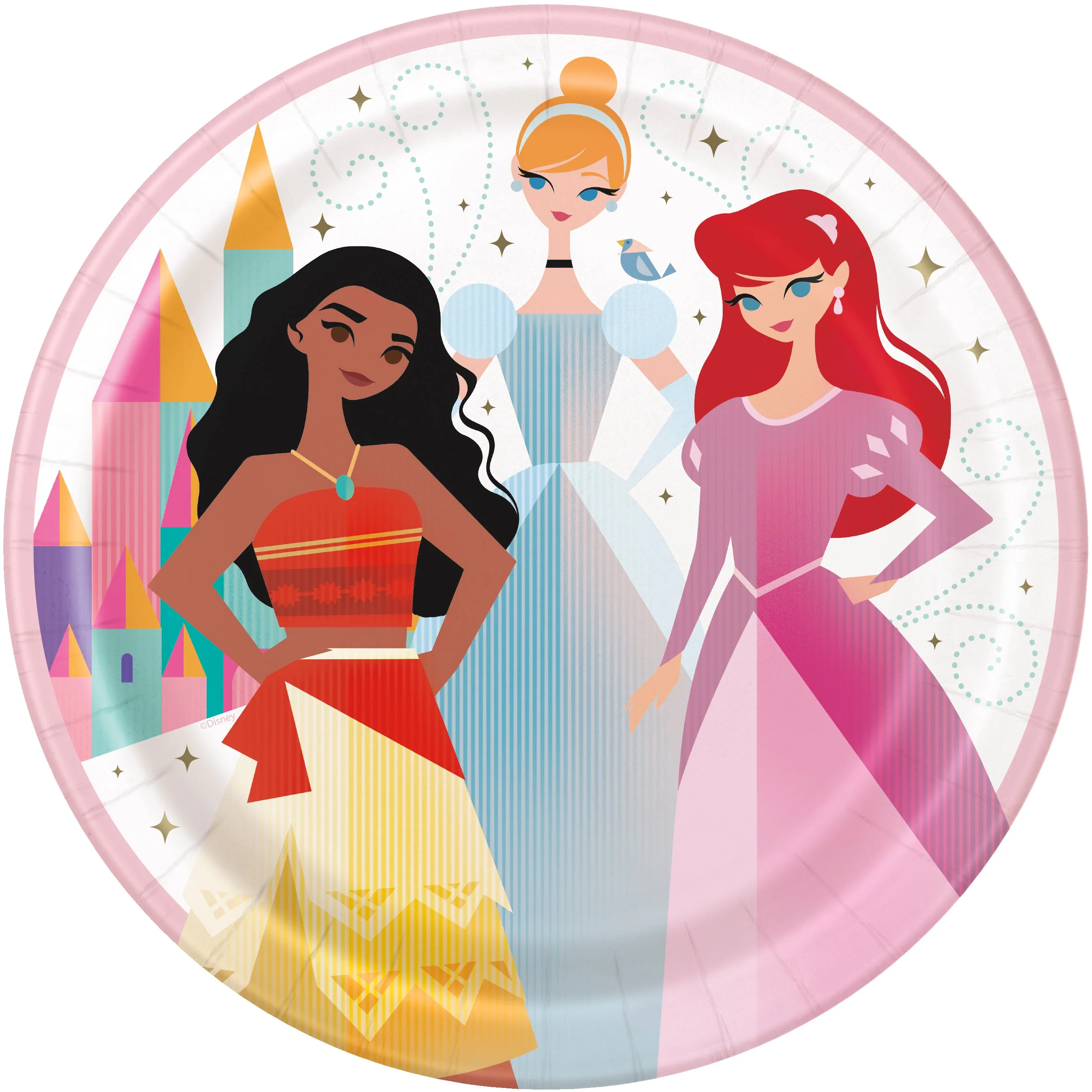 Enchanting Disney Princess Dinner Plates: Let Your Inner Princess Shine at Your Party!