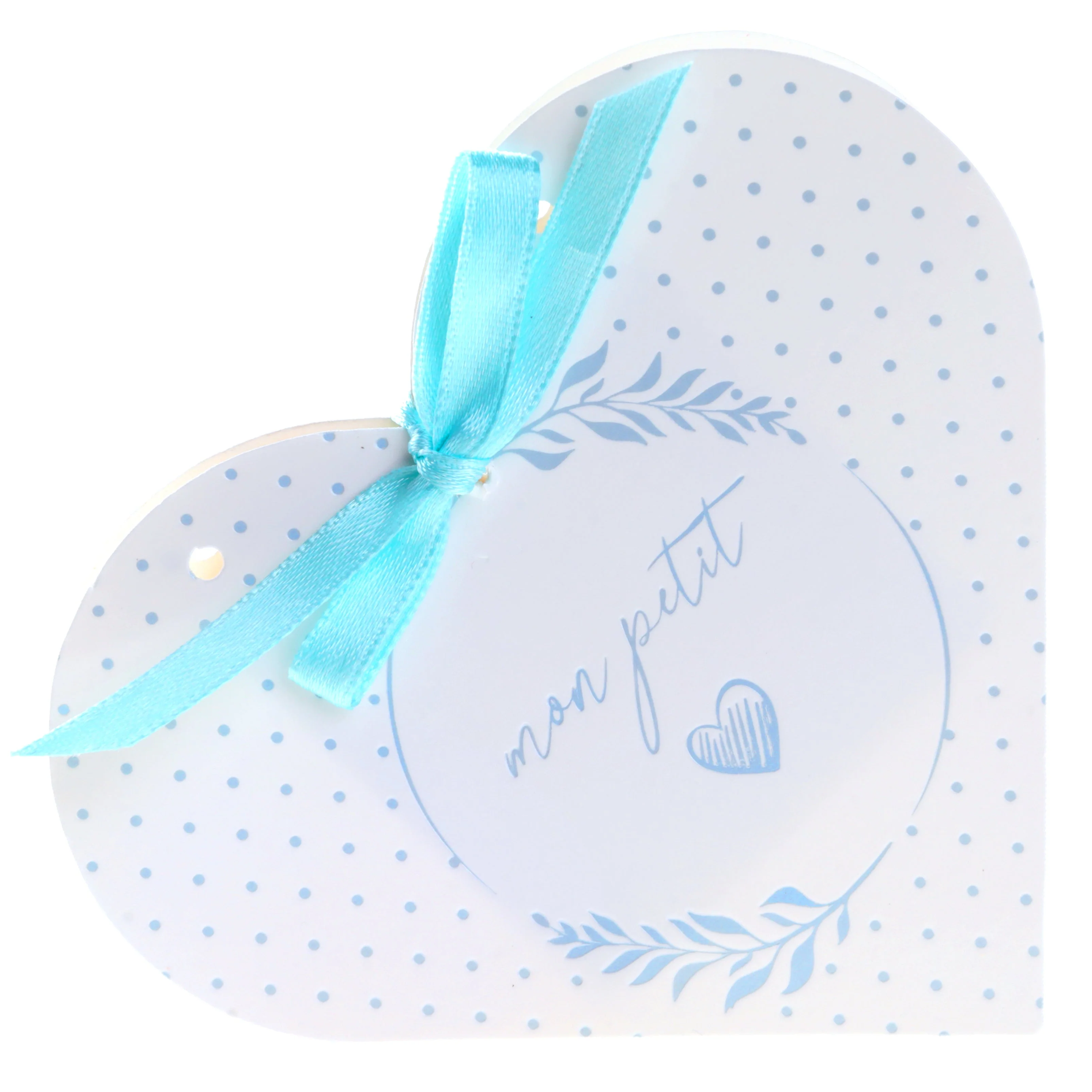 Elegant Sky Pearly Baptism Box - Trend-setting Party Supplies for a Memorable Celebration