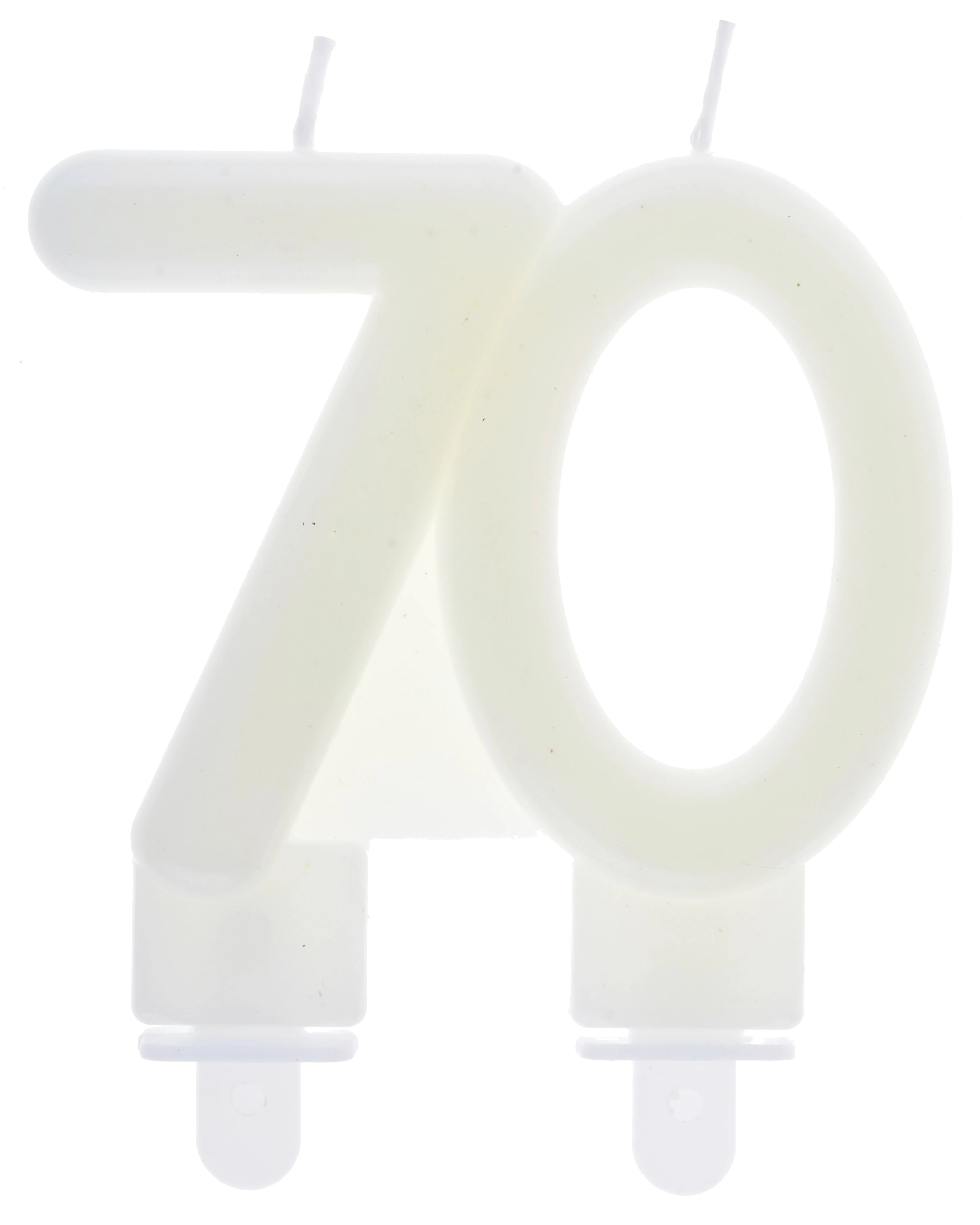 Exquisite 70th Birthday Phosphorescent Candle - The Perfect Statement for Trend-Setting Celebrations!